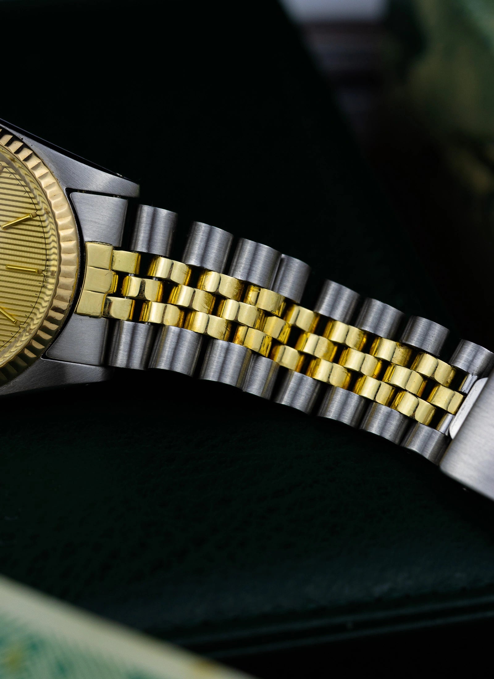 1980 Rolex Datejust Tapestry Dial 16013 Full Set
