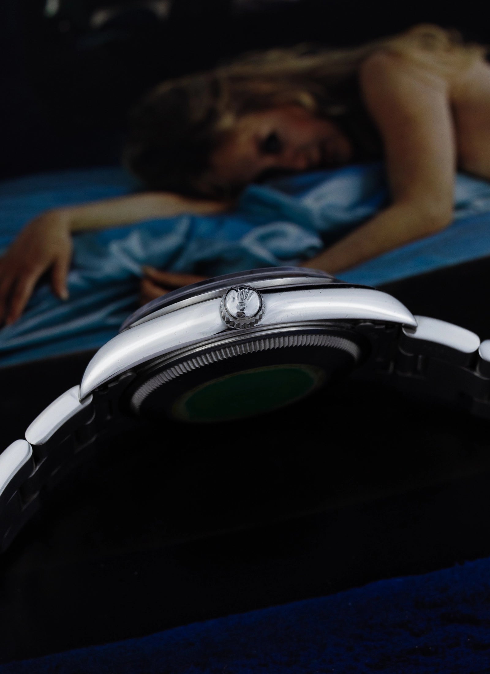 1996 Rolex Oyster Perpetual Air-King Blue Dial 14000 Box