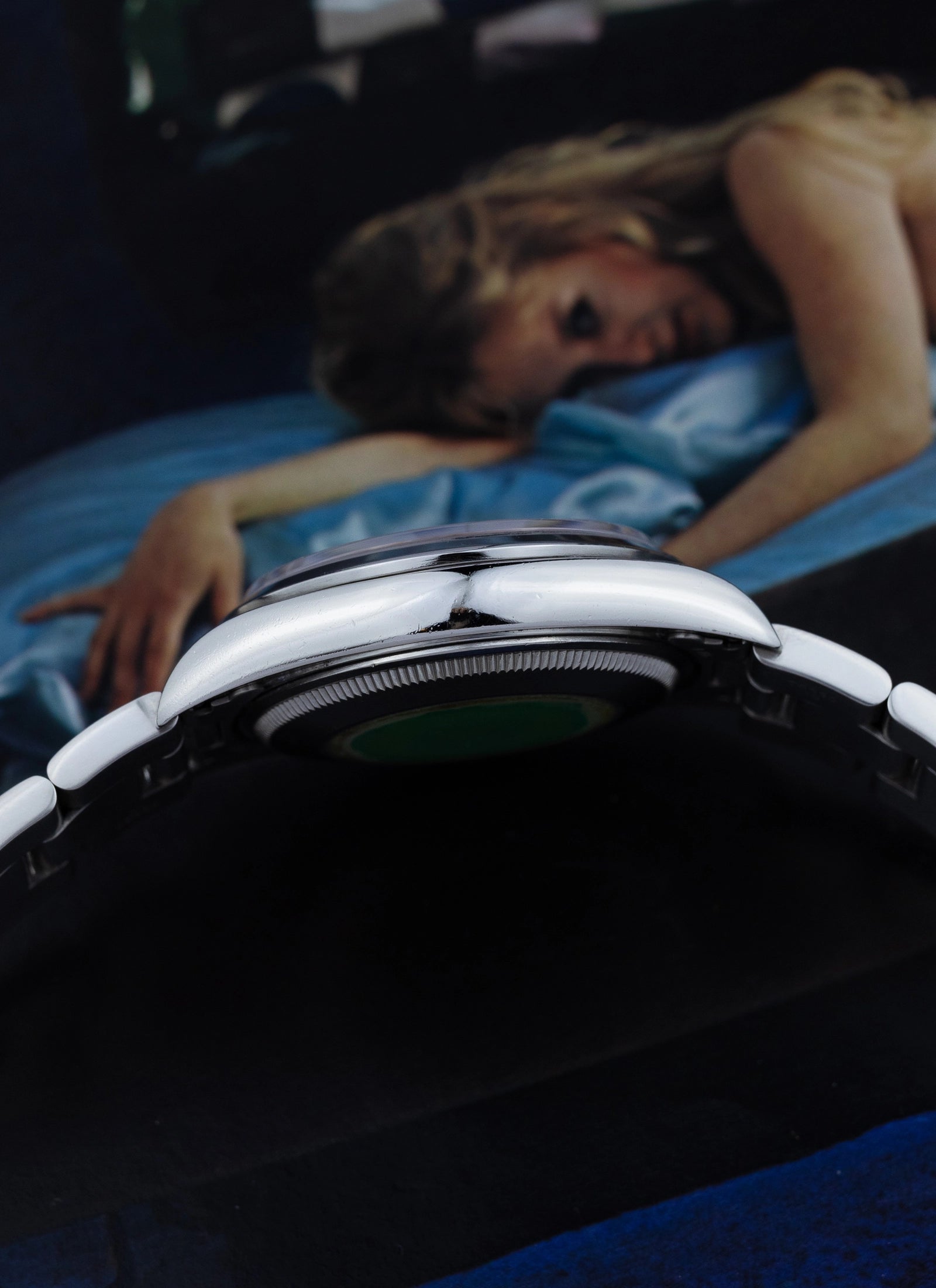 1996 Rolex Oyster Perpetual Air-King Blue Dial 14000 Box