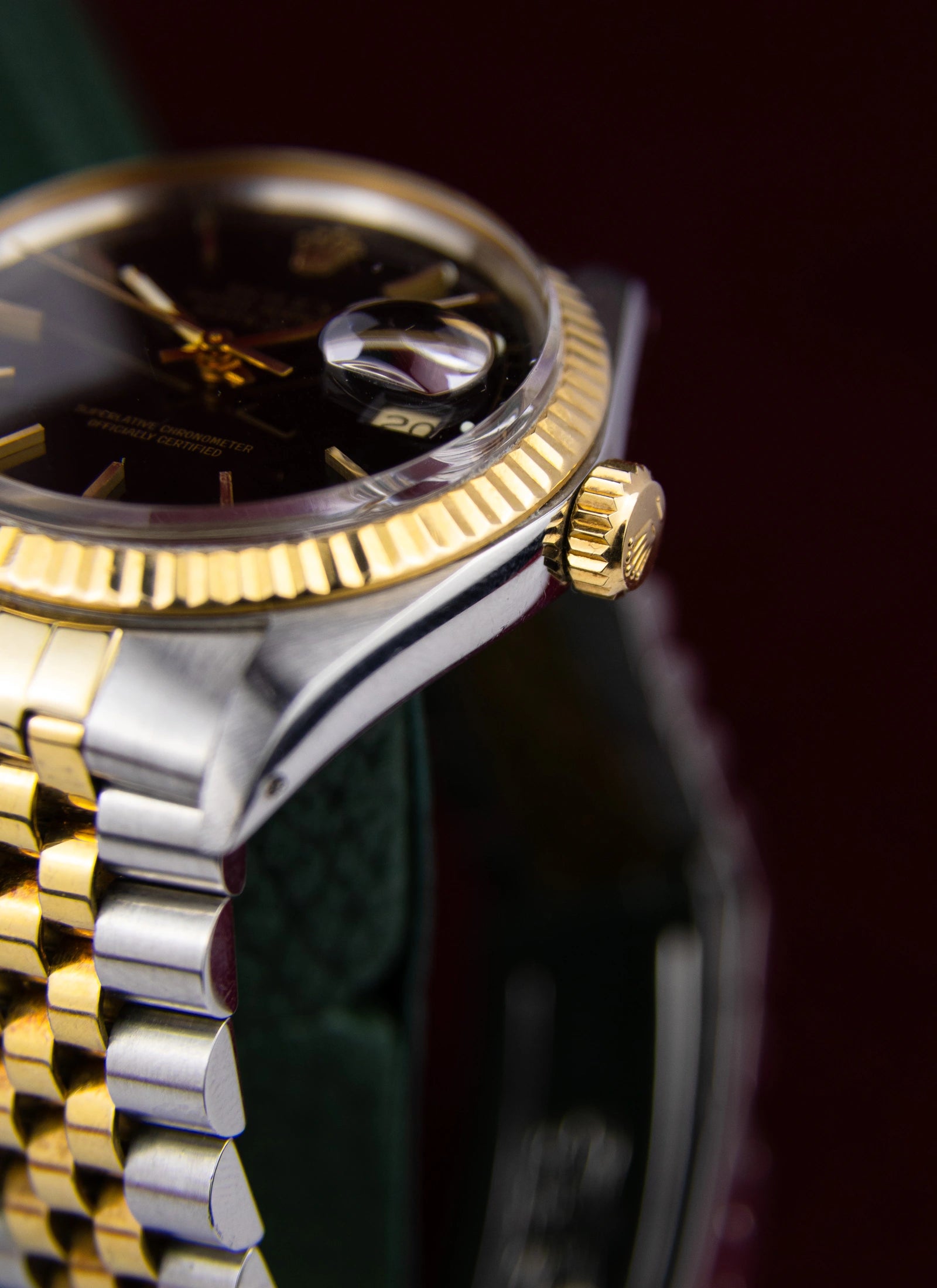 1977 Rolex Datejust 16013 Black Dial