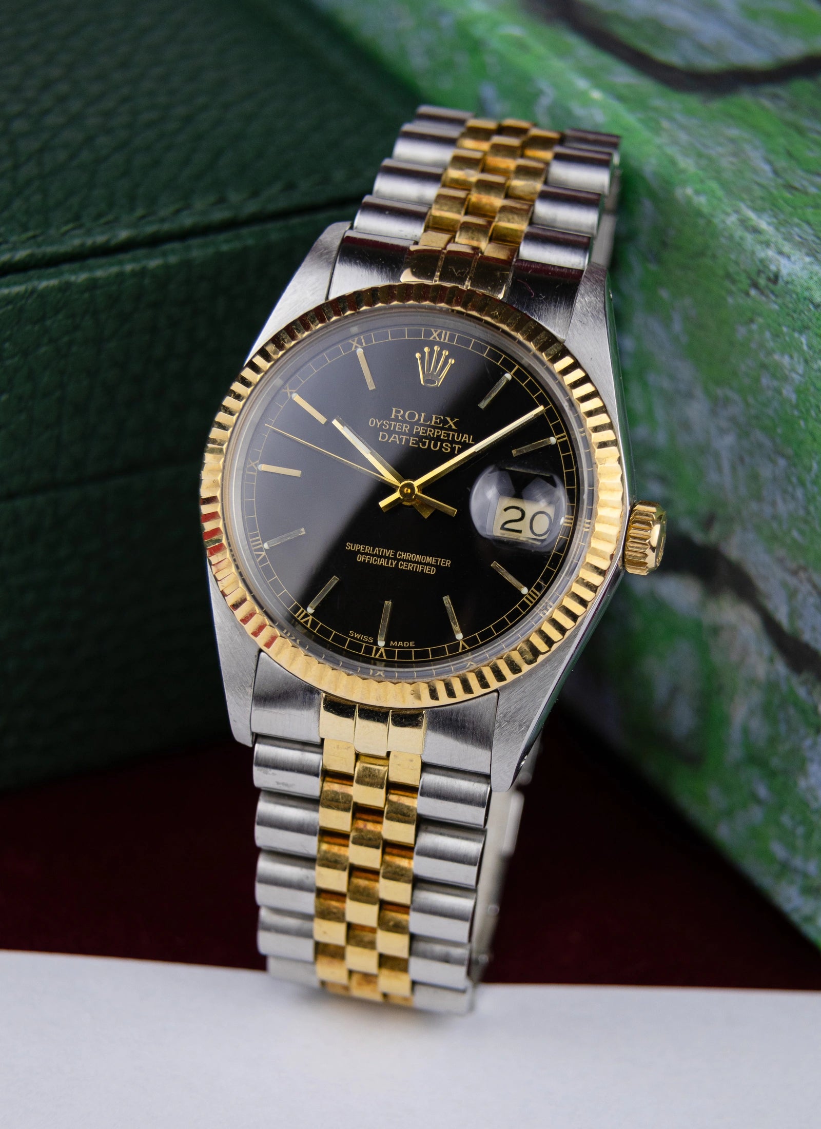 1977 Rolex Datejust 16013 Black Dial