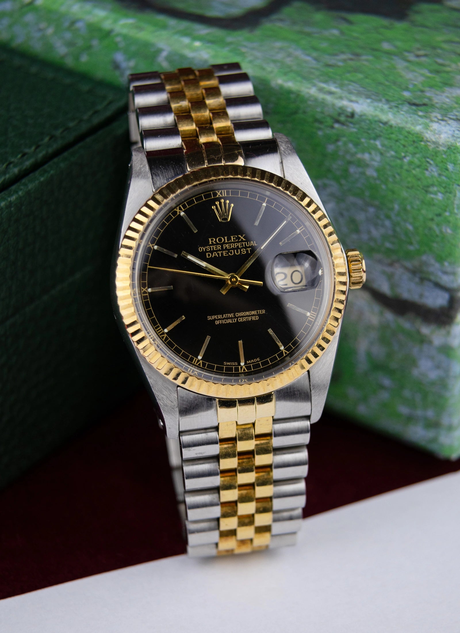 1977 Rolex Datejust 16013 Black Dial