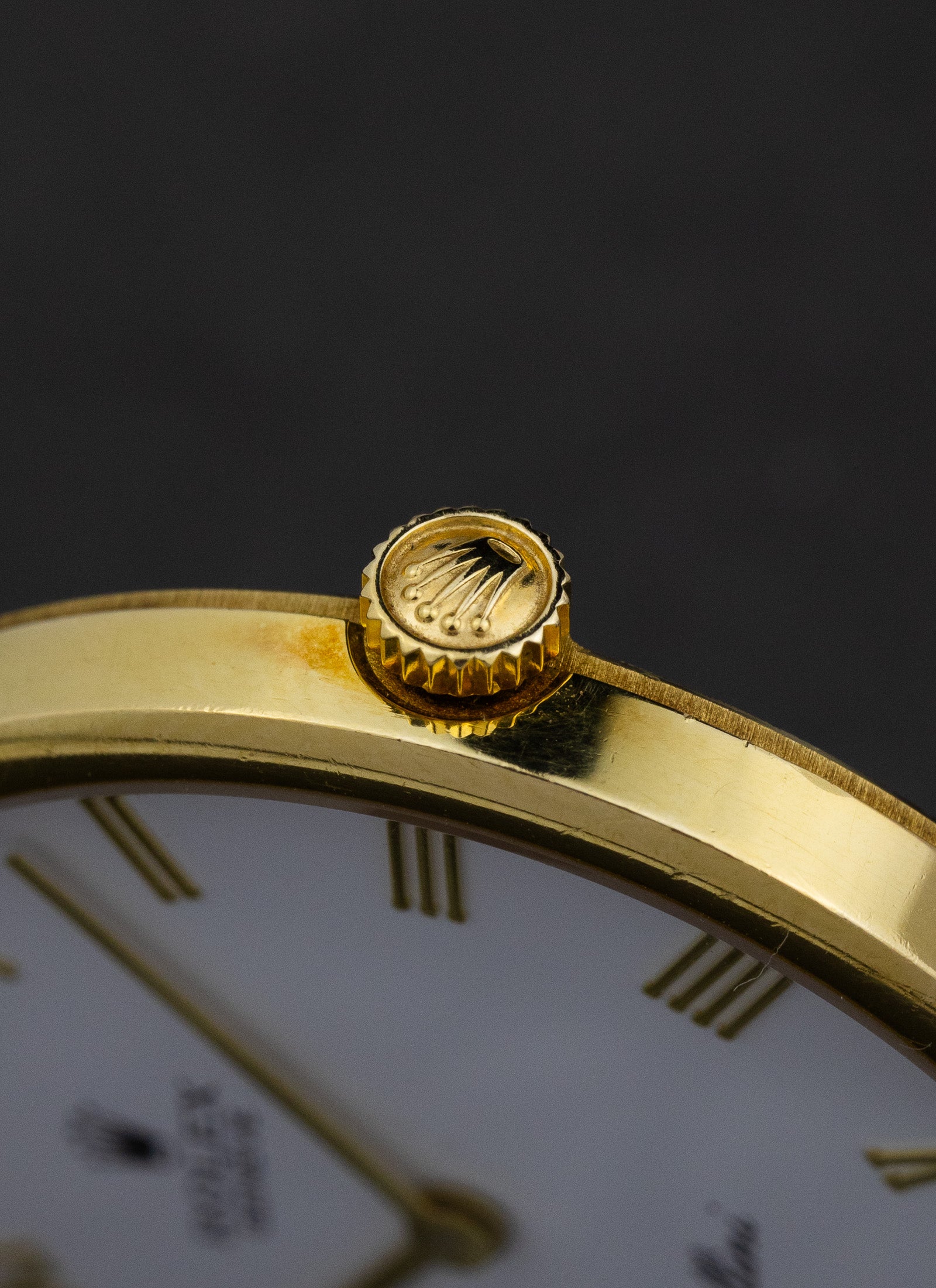 1990 18K Rolex Cellini Roman Dial 5112