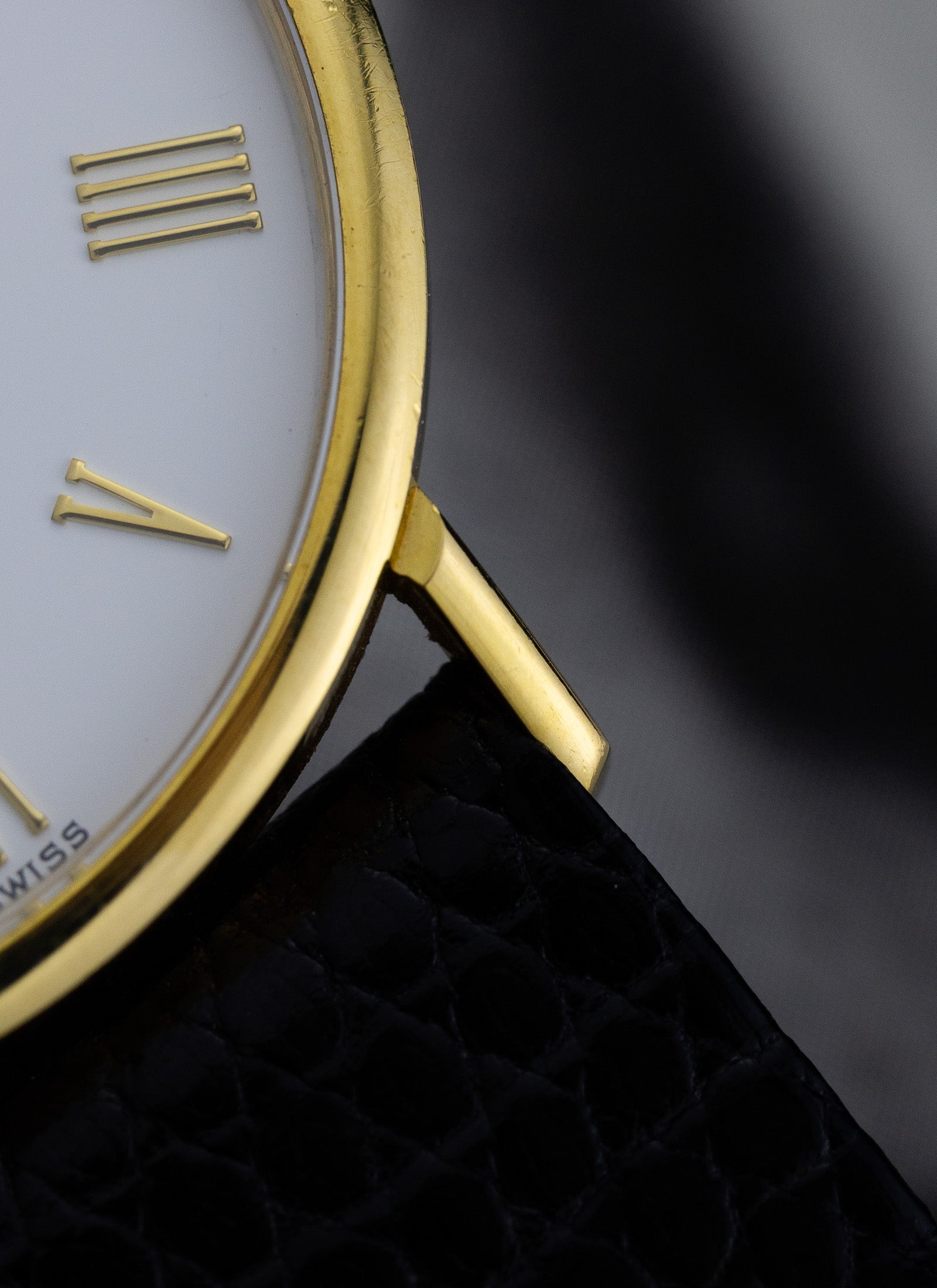 1990 18K Rolex Cellini Roman Dial 5112