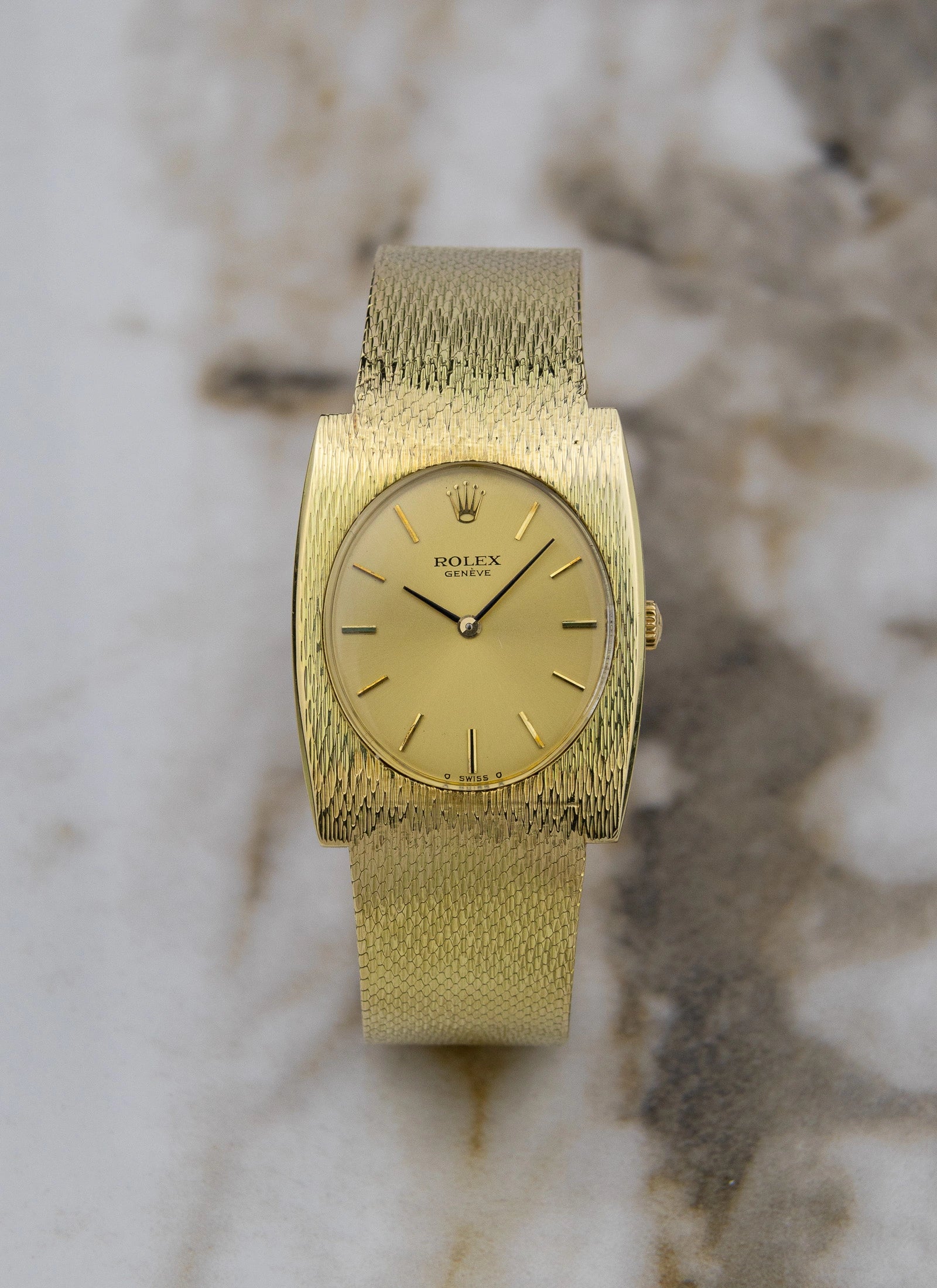 1970s 14K Rolex Cellini 93509 cal. 1600