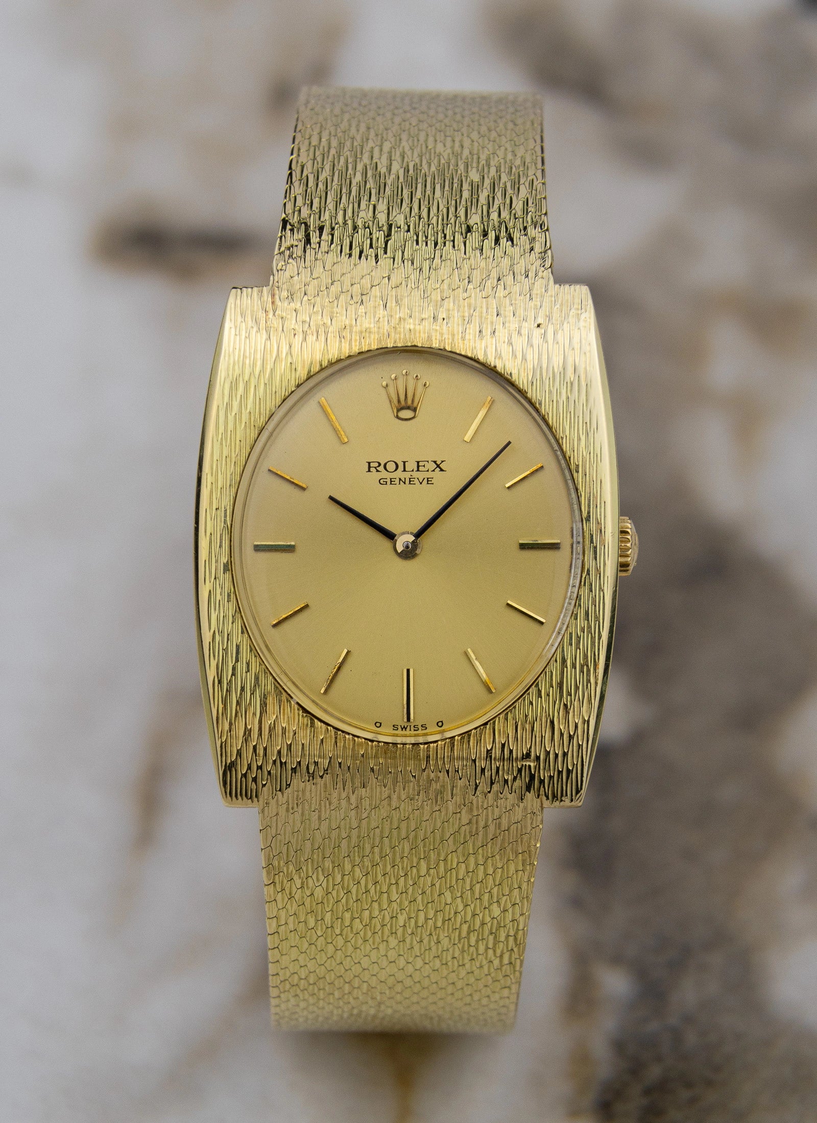 1970s 14K Rolex Cellini 93509 cal. 1600