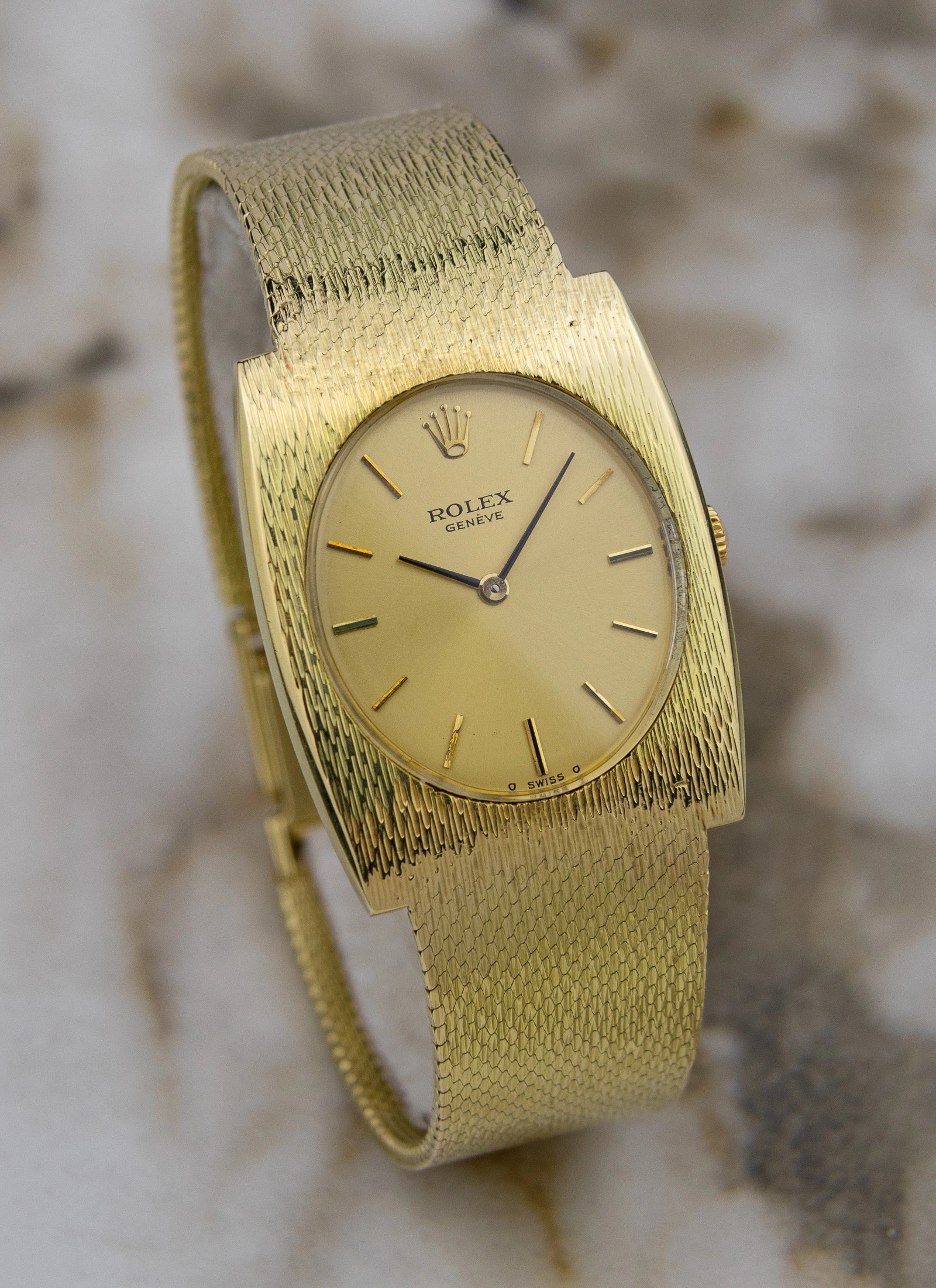 1970s 14K Rolex Cellini 93509 cal. 1600