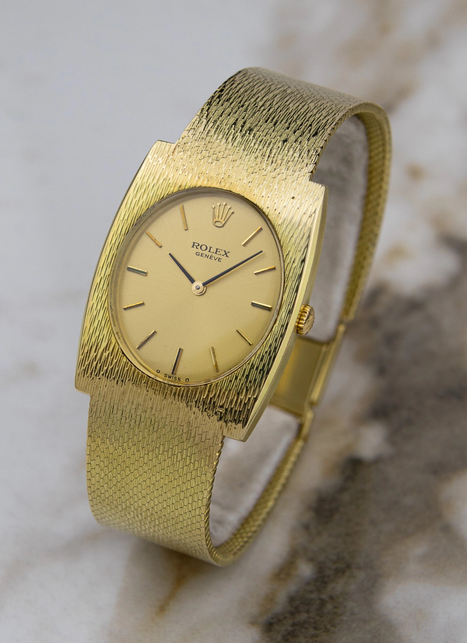 1970s 14K Rolex Cellini 93509 cal. 1600