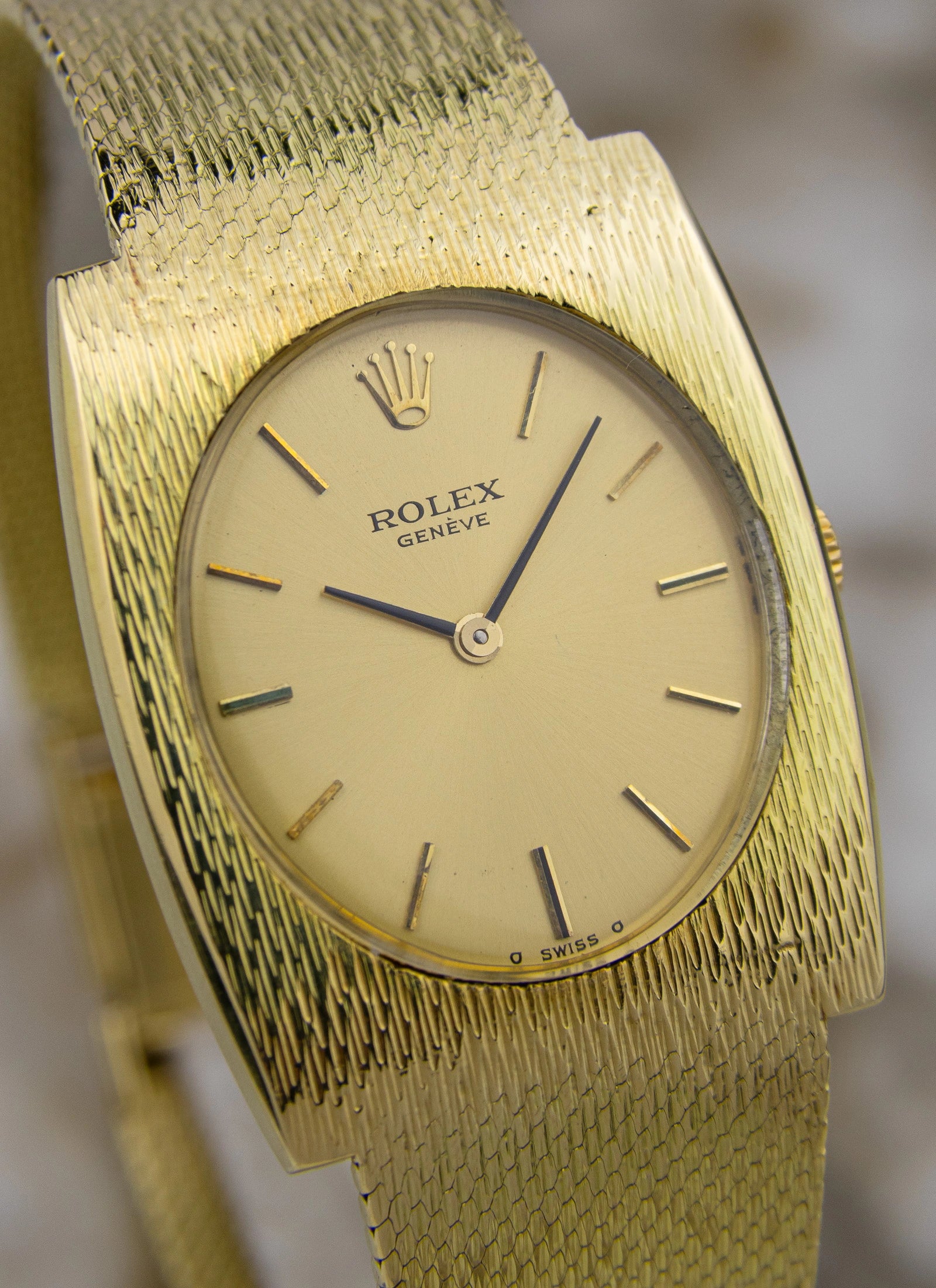 1970s 14K Rolex Cellini 93509 cal. 1600