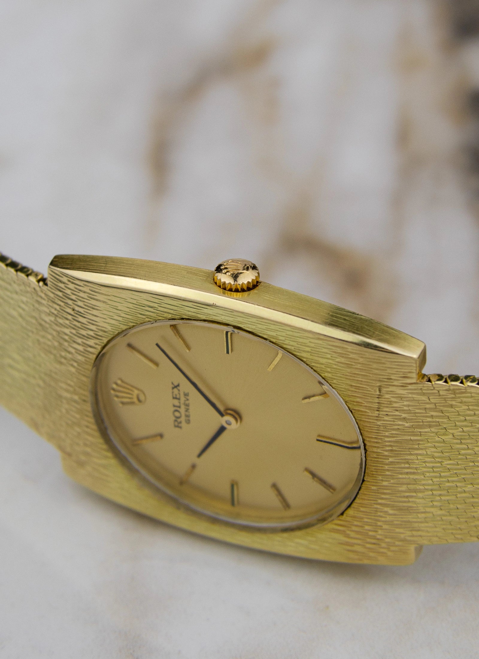 1970s 14K Rolex Cellini 93509 cal. 1600