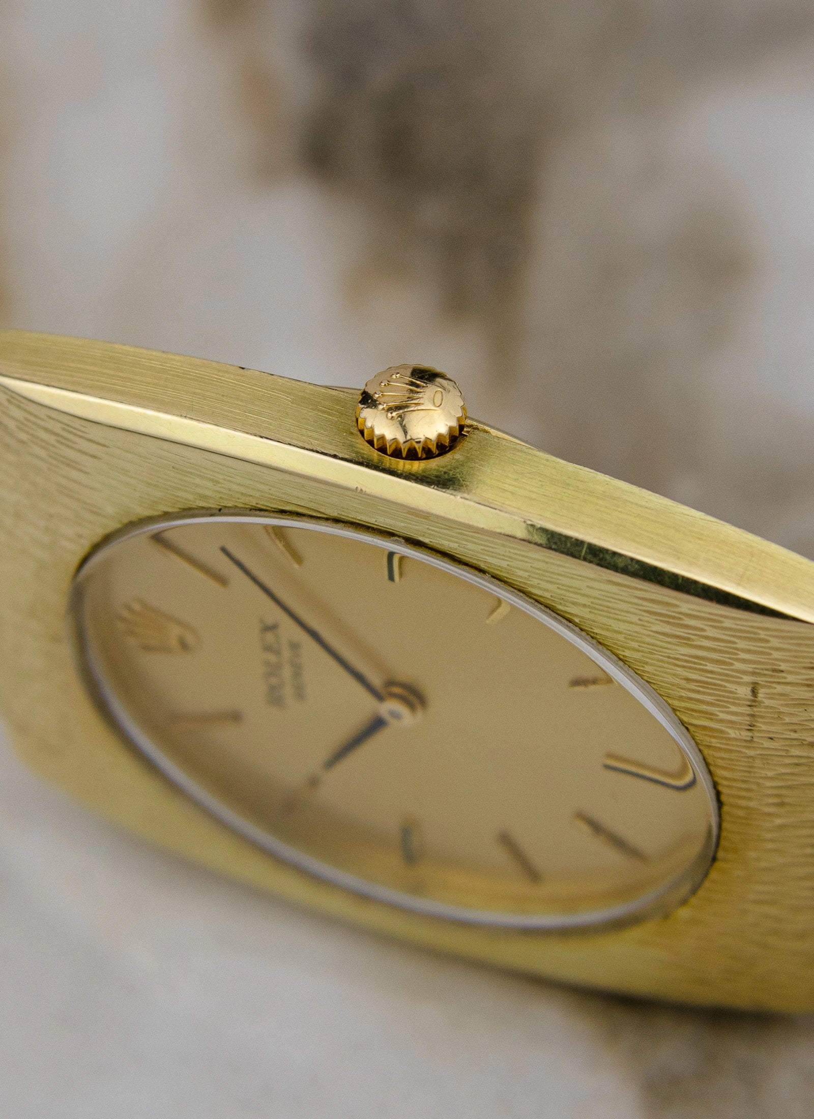 1970s 14K Rolex Cellini 93509 cal. 1600