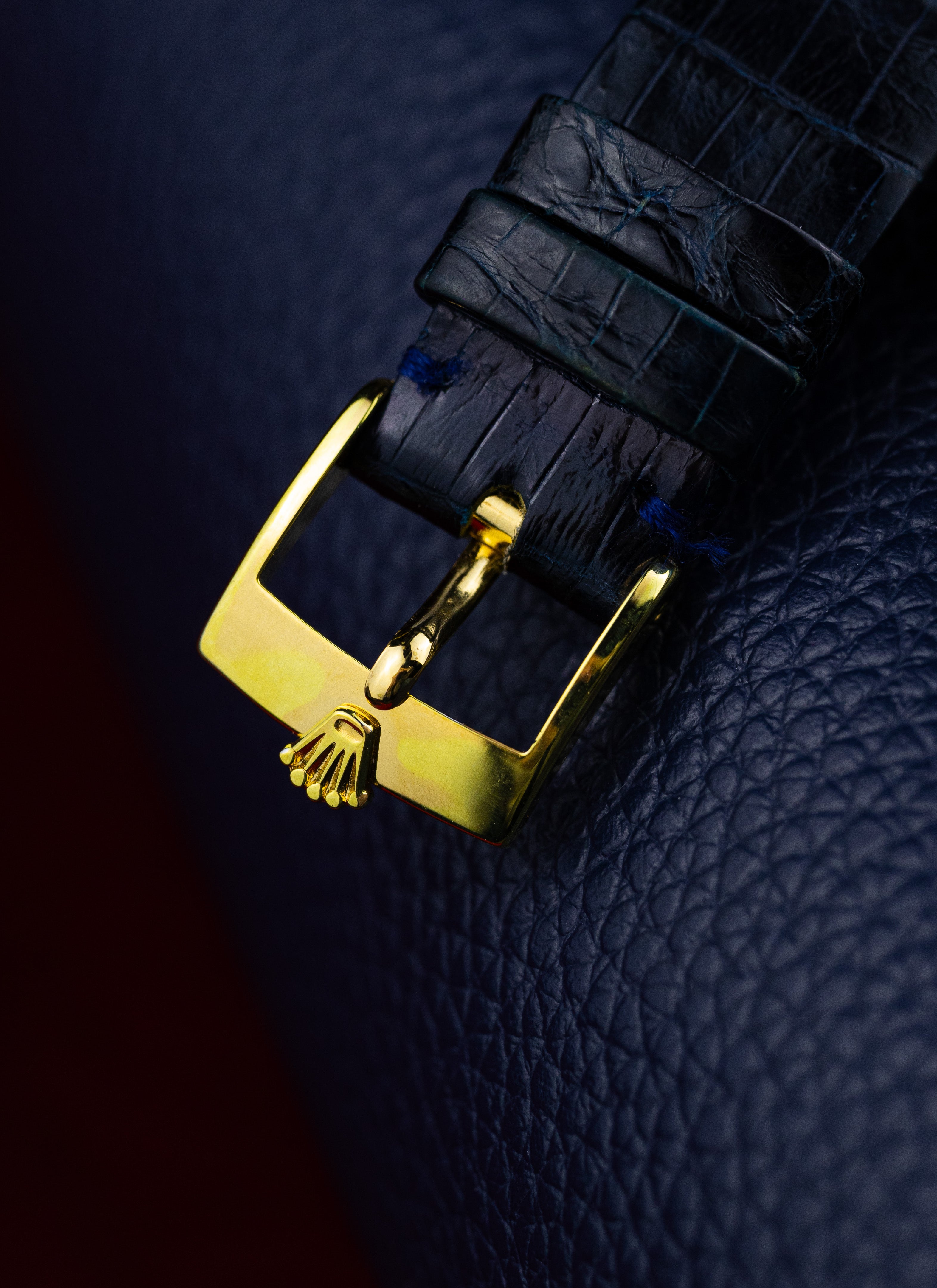 1974 18K Rolex Cellini Blue Vignette 4083