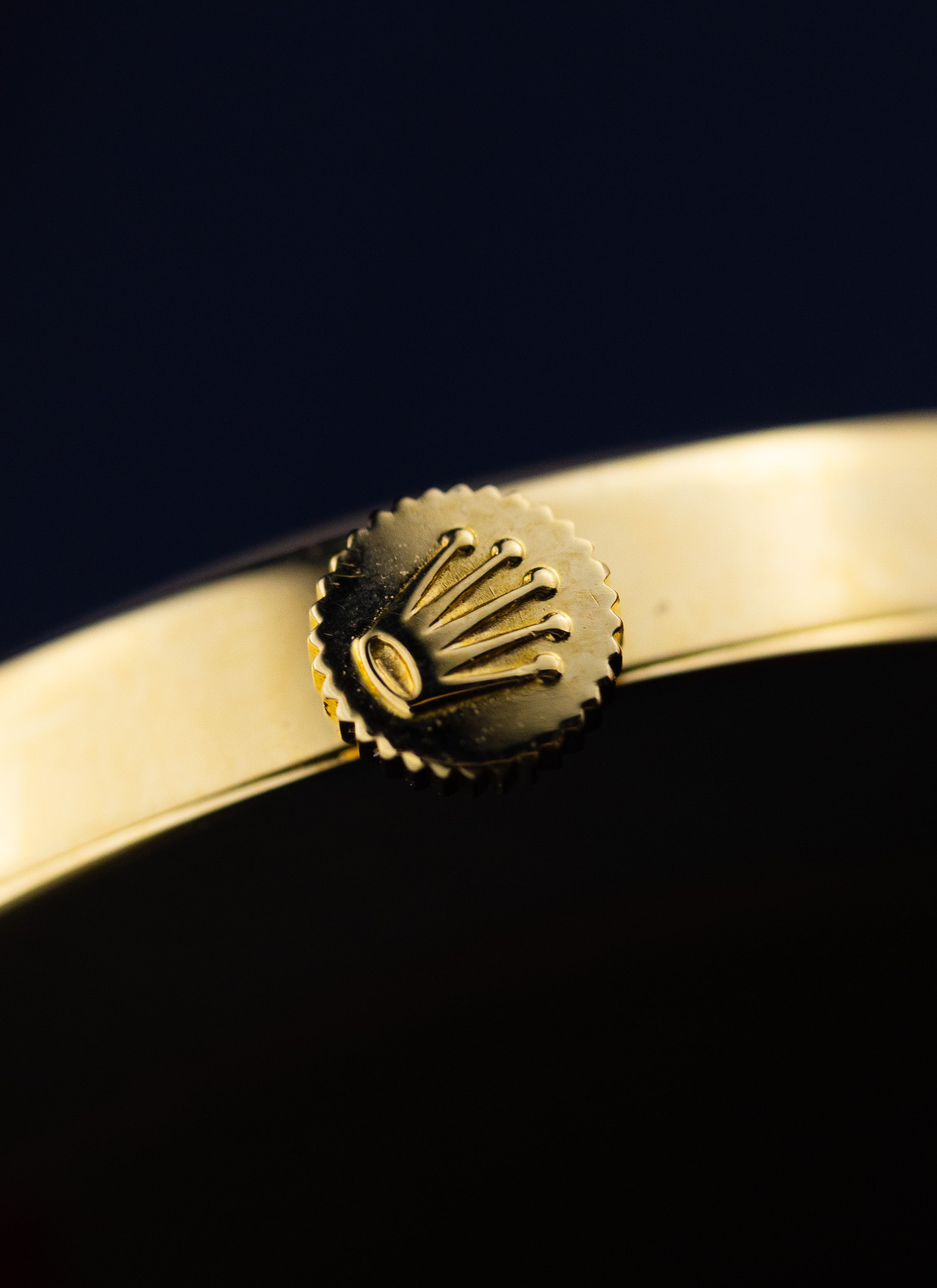 1974 18K Rolex Cellini Blue Vignette 4083