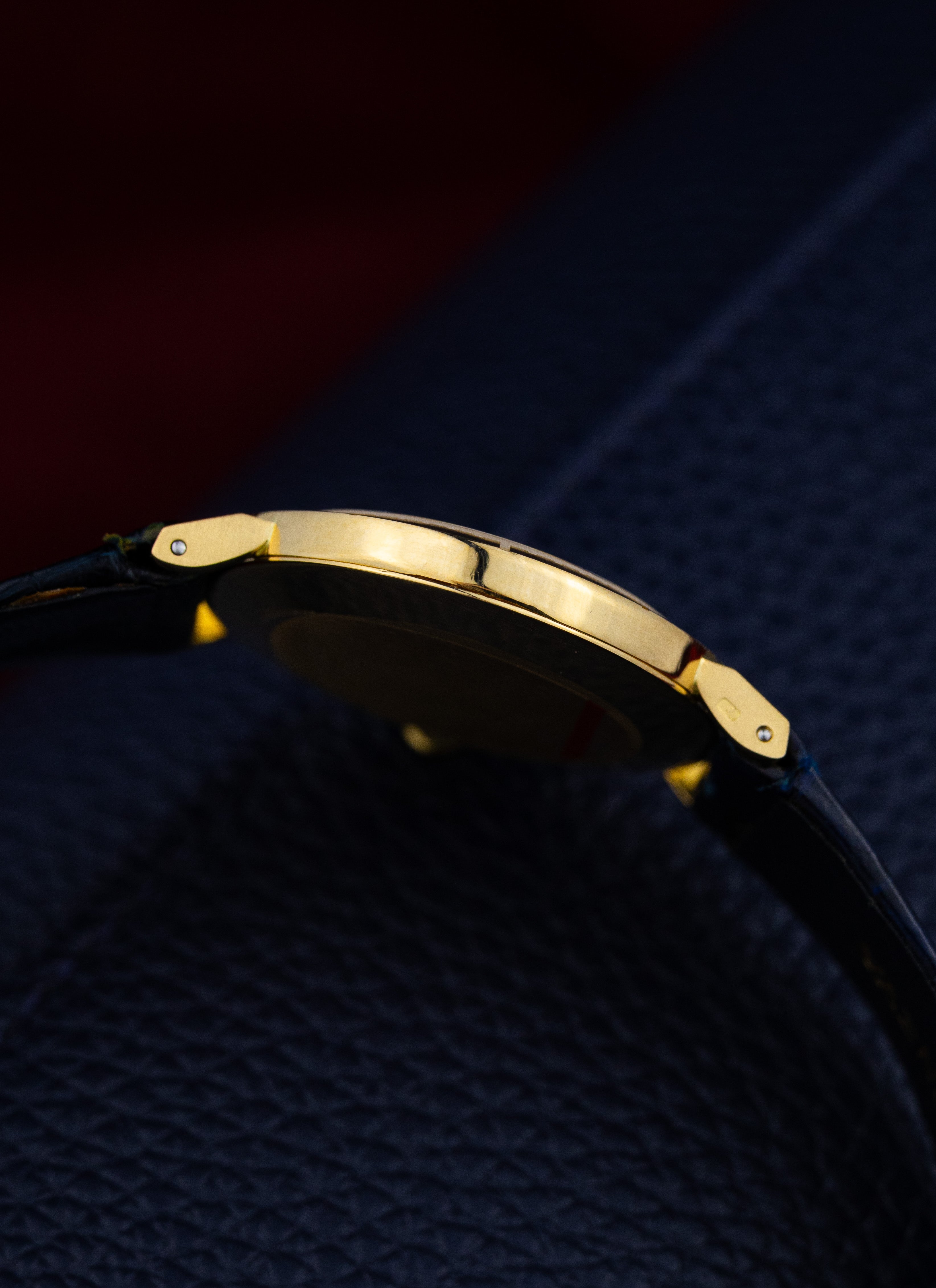 1974 18K Rolex Cellini Blue Vignette 4083