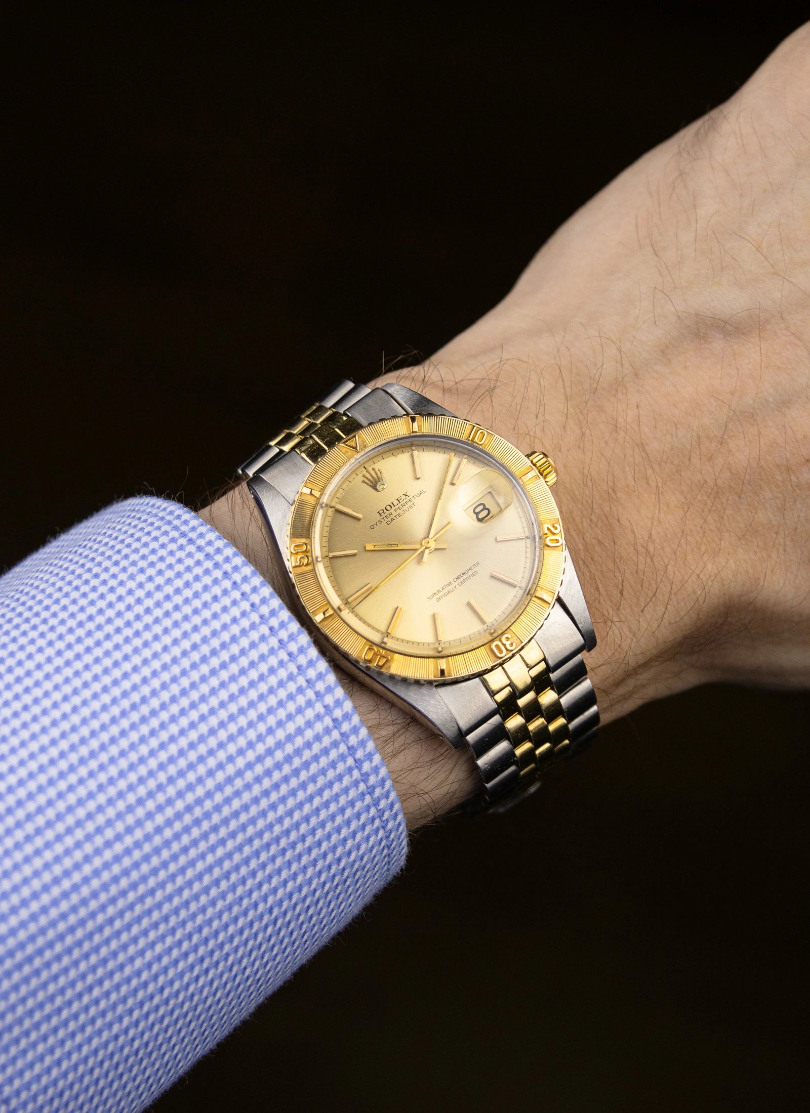 1971 Rolex Datejust 1625 Turn-o-graph "Thunderbird"