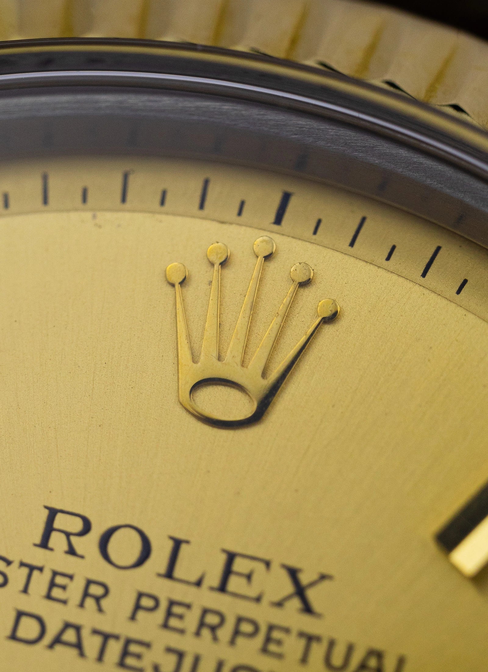1976 Rolex Datejust 1601 Bicolor Champagne