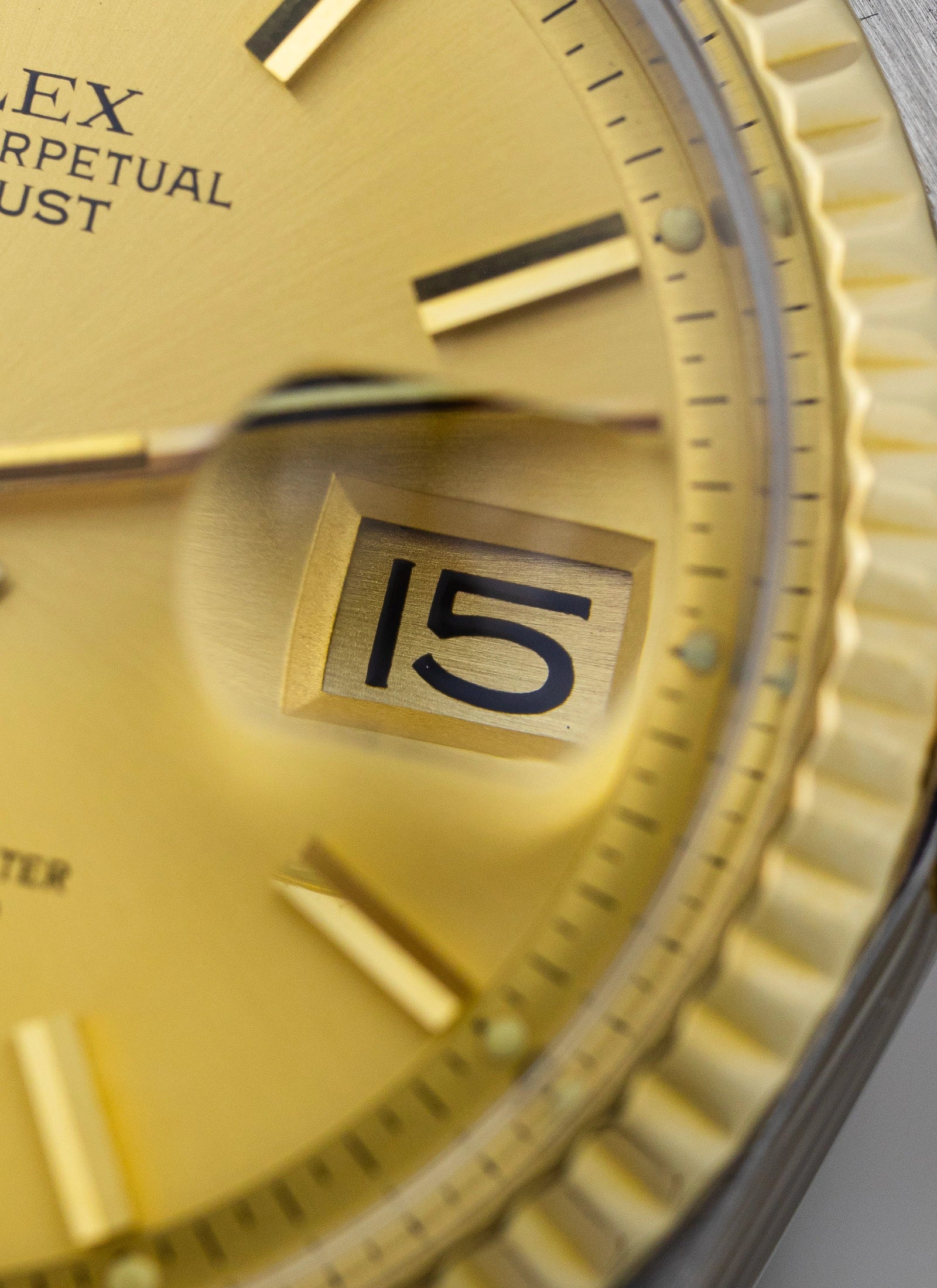 1976 Rolex Datejust 1601 Bicolor Champagne