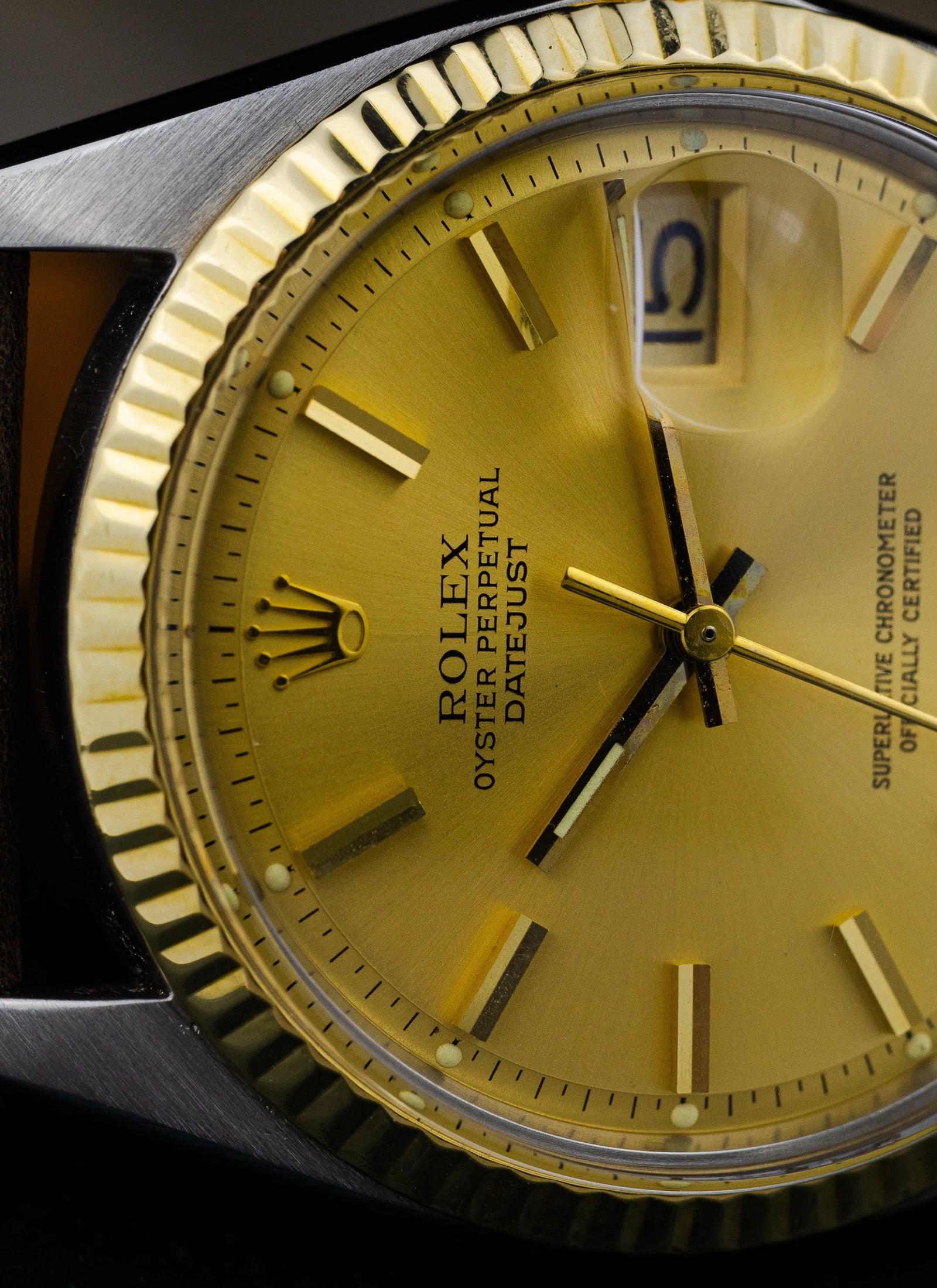 1976 Rolex Datejust 1601 Bicolor Champagne