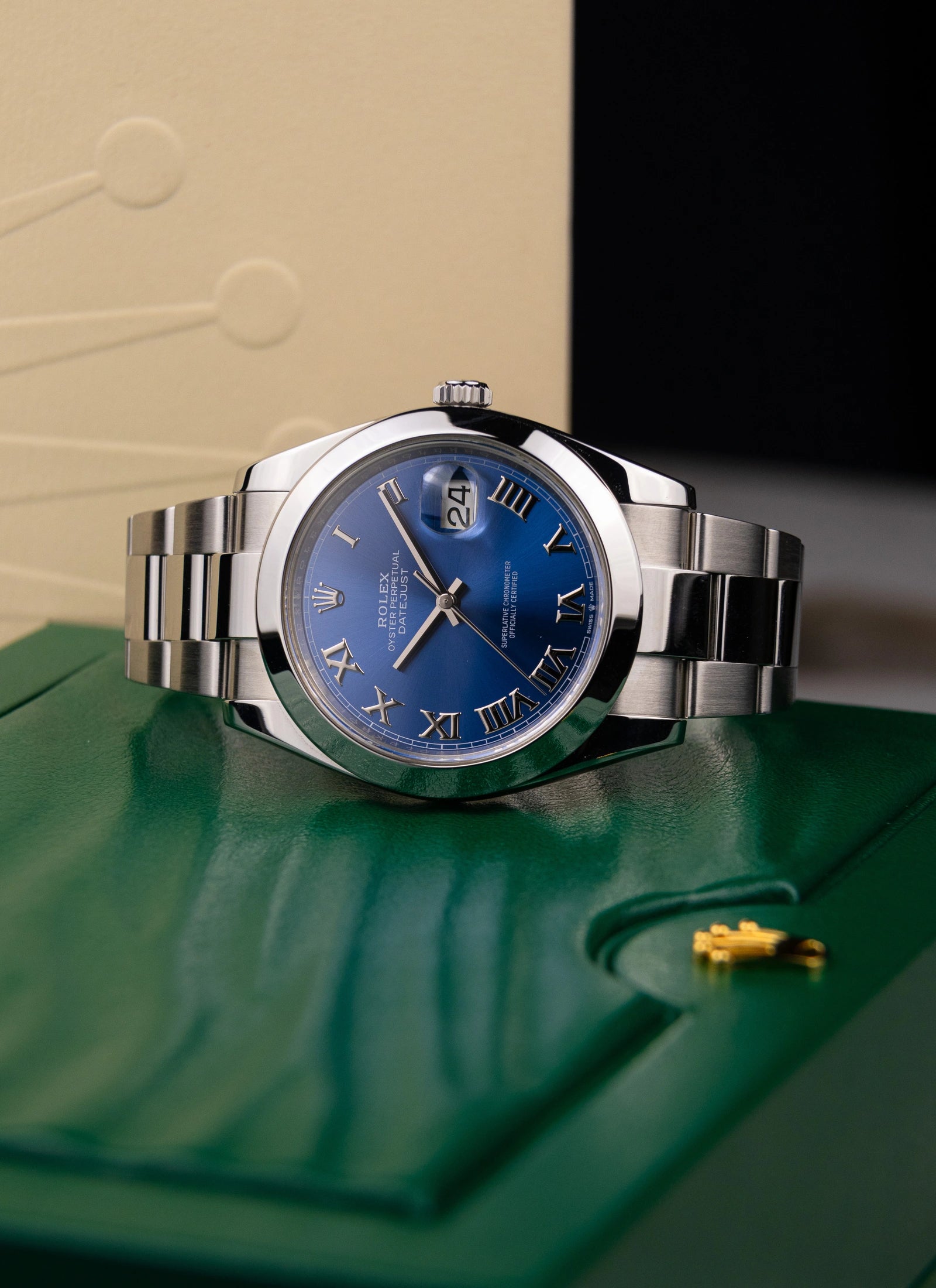 2019 Rolex Datejust 126300 2019 Azzurro Blue