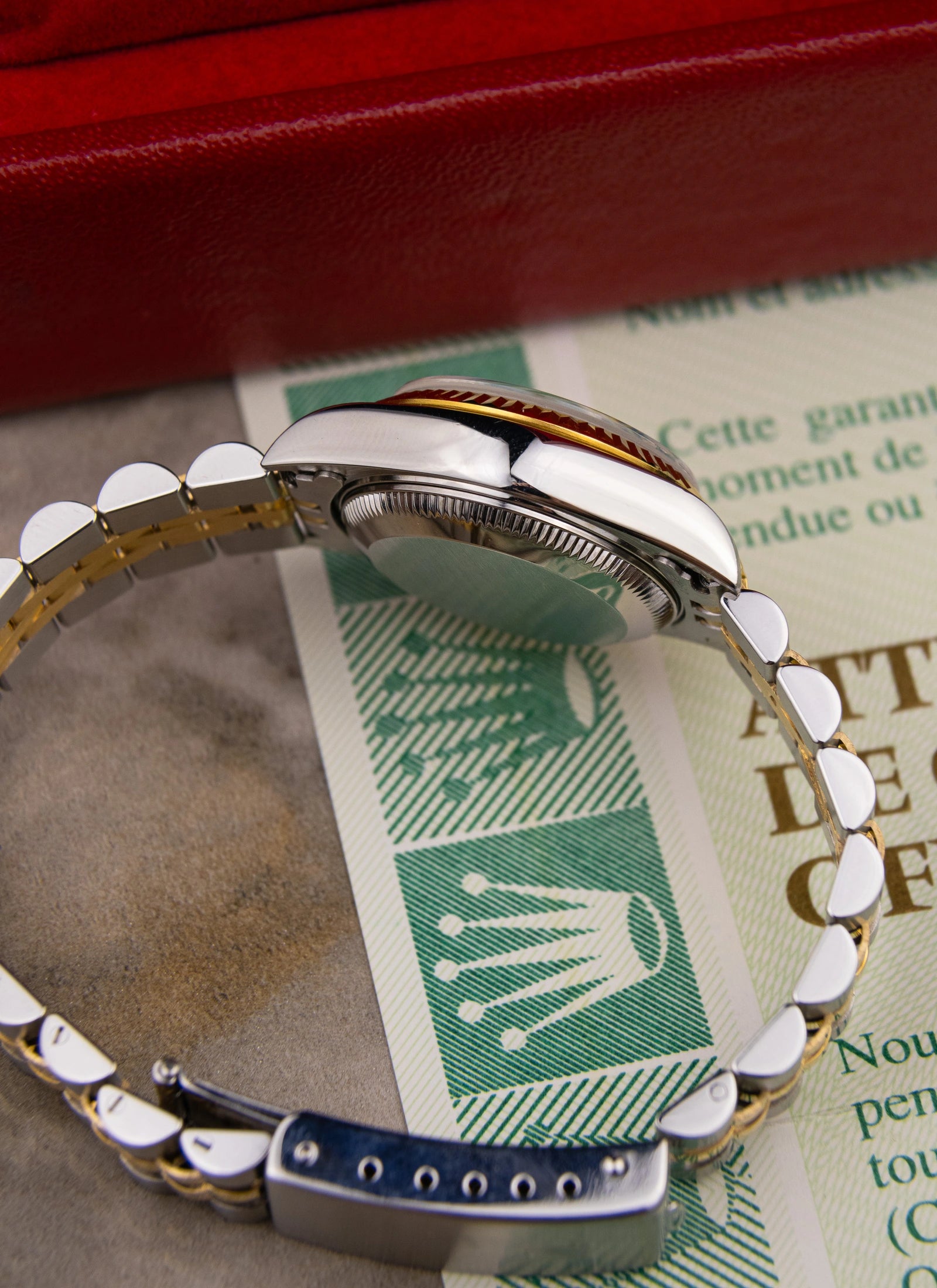 1999 Lady Rolex Datejust 79173 Pyramid Dial Full Set