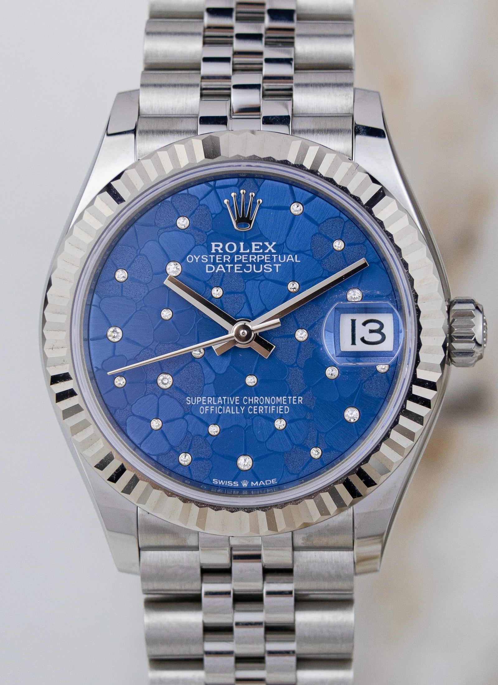 2024 Rolex Lady Datejust 31 Floral Motif Diamond Dial 278274 New