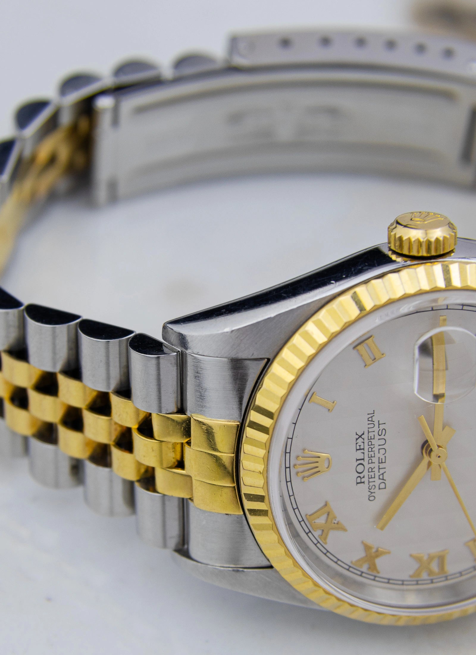 1999 Rolex Datejust 16233 Pyramid Dial Papers