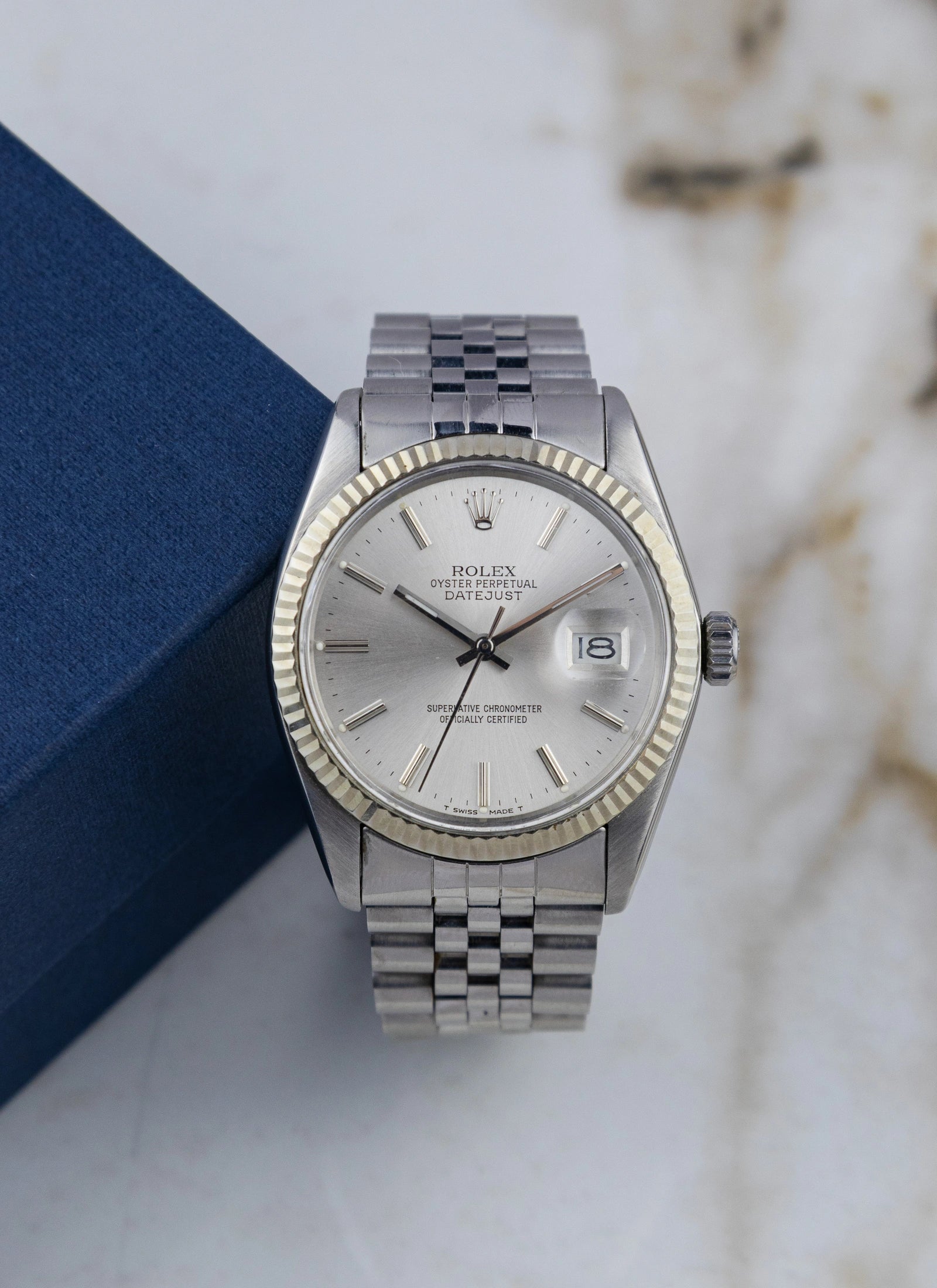 1979 Rolex Datejust 16014 Silver Dial