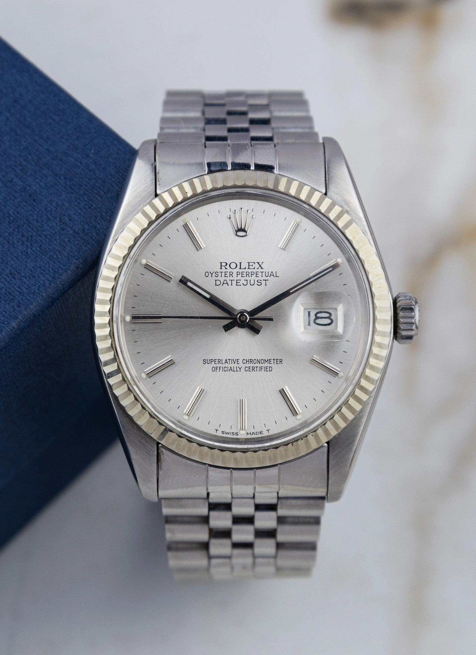 1979 Rolex Datejust 16014 Silver Dial