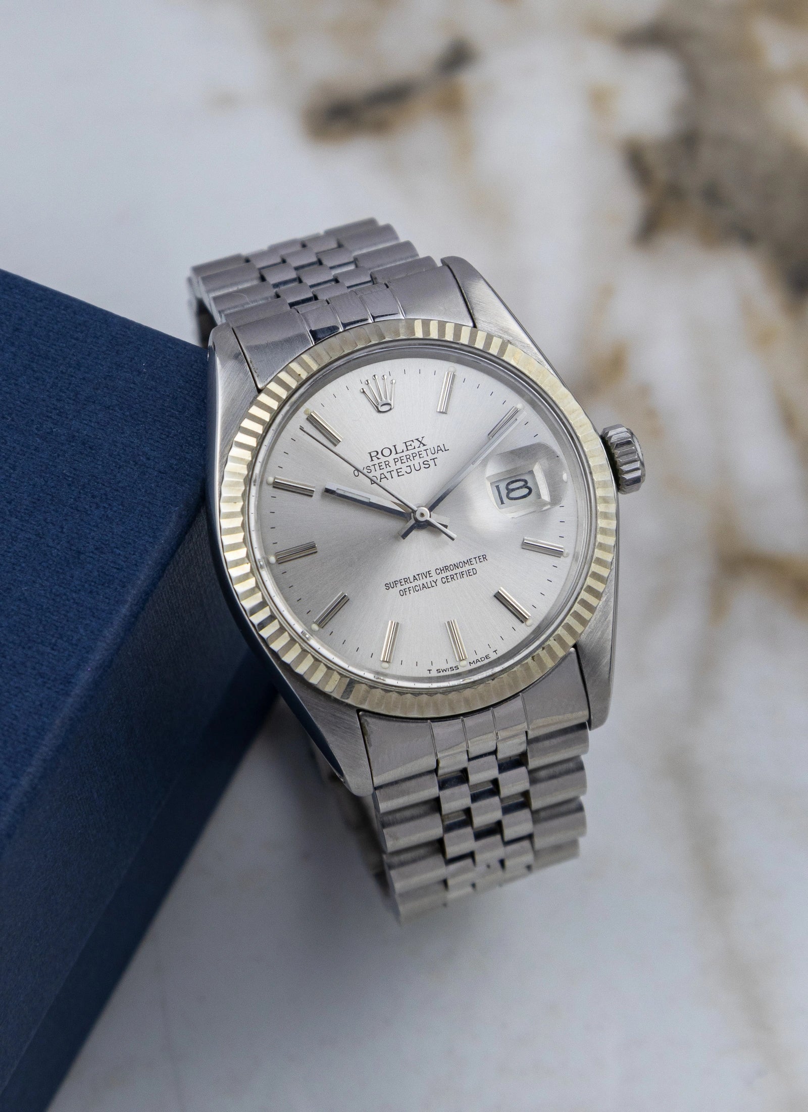 1979 Rolex Datejust 16014 Silver Dial