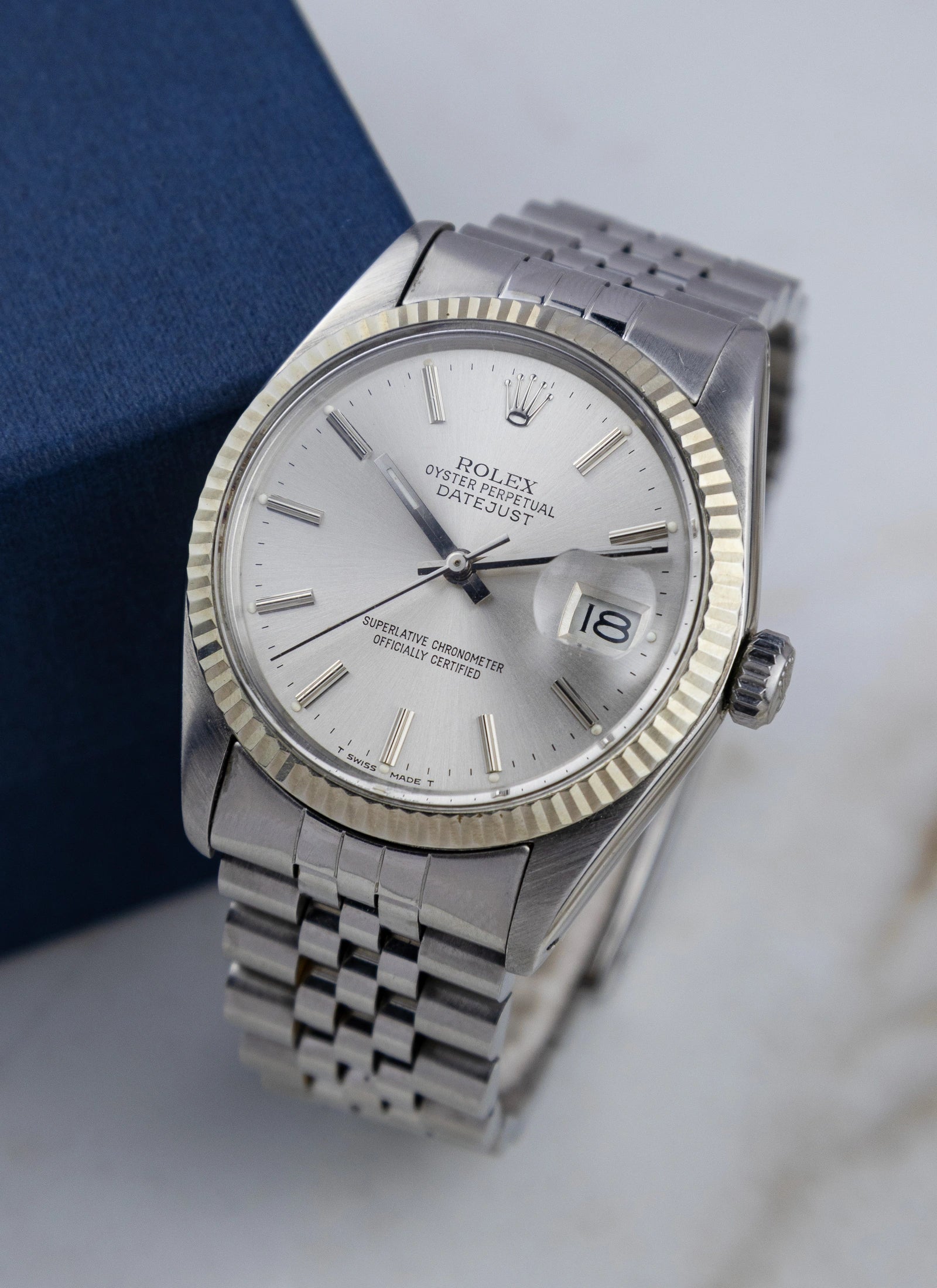 1979 Rolex Datejust 16014 Silver Dial