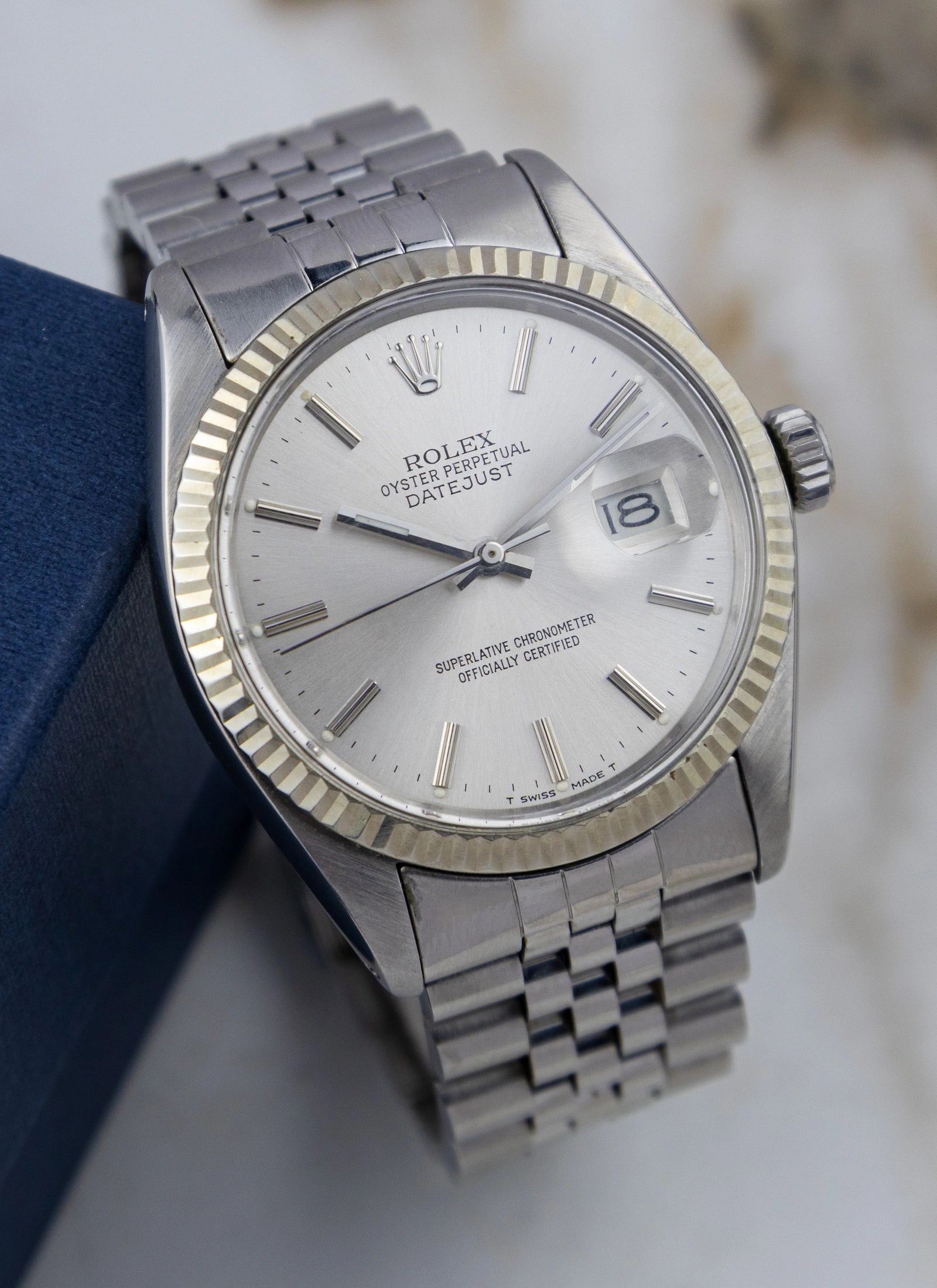 1979 Rolex Datejust 16014 Silver Dial