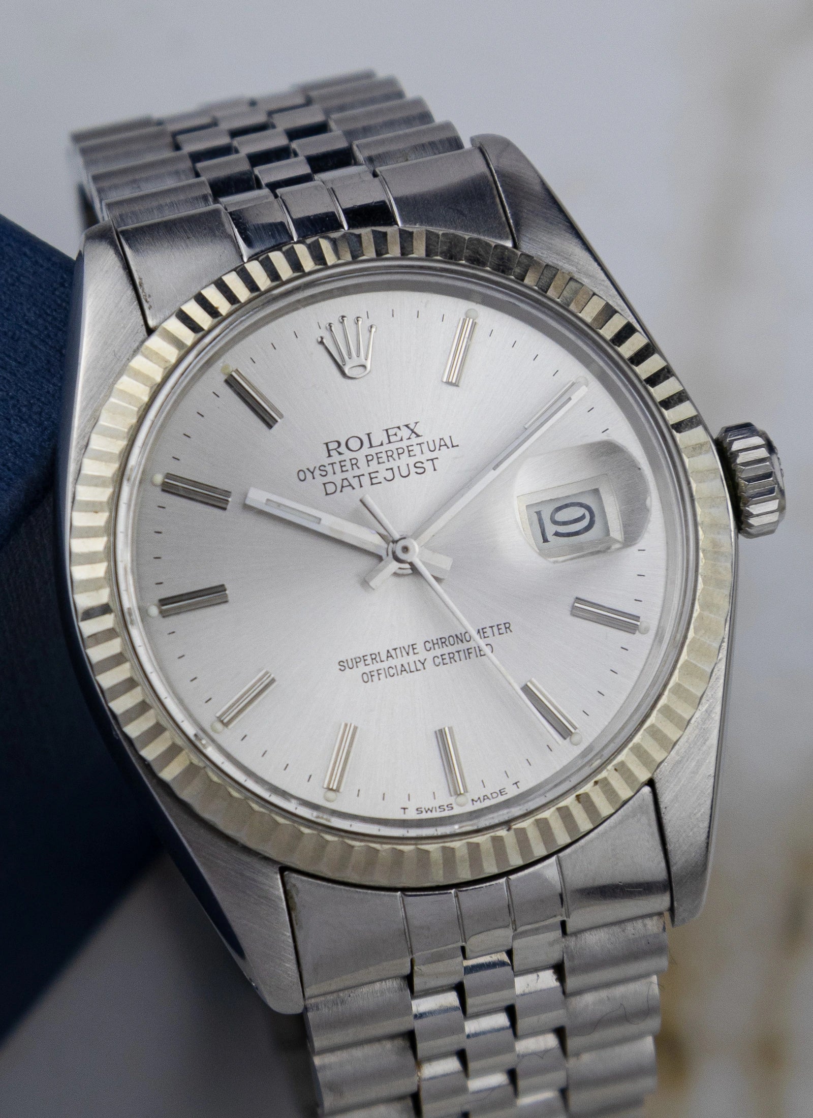 1979 Rolex Datejust 16014 Silver Dial