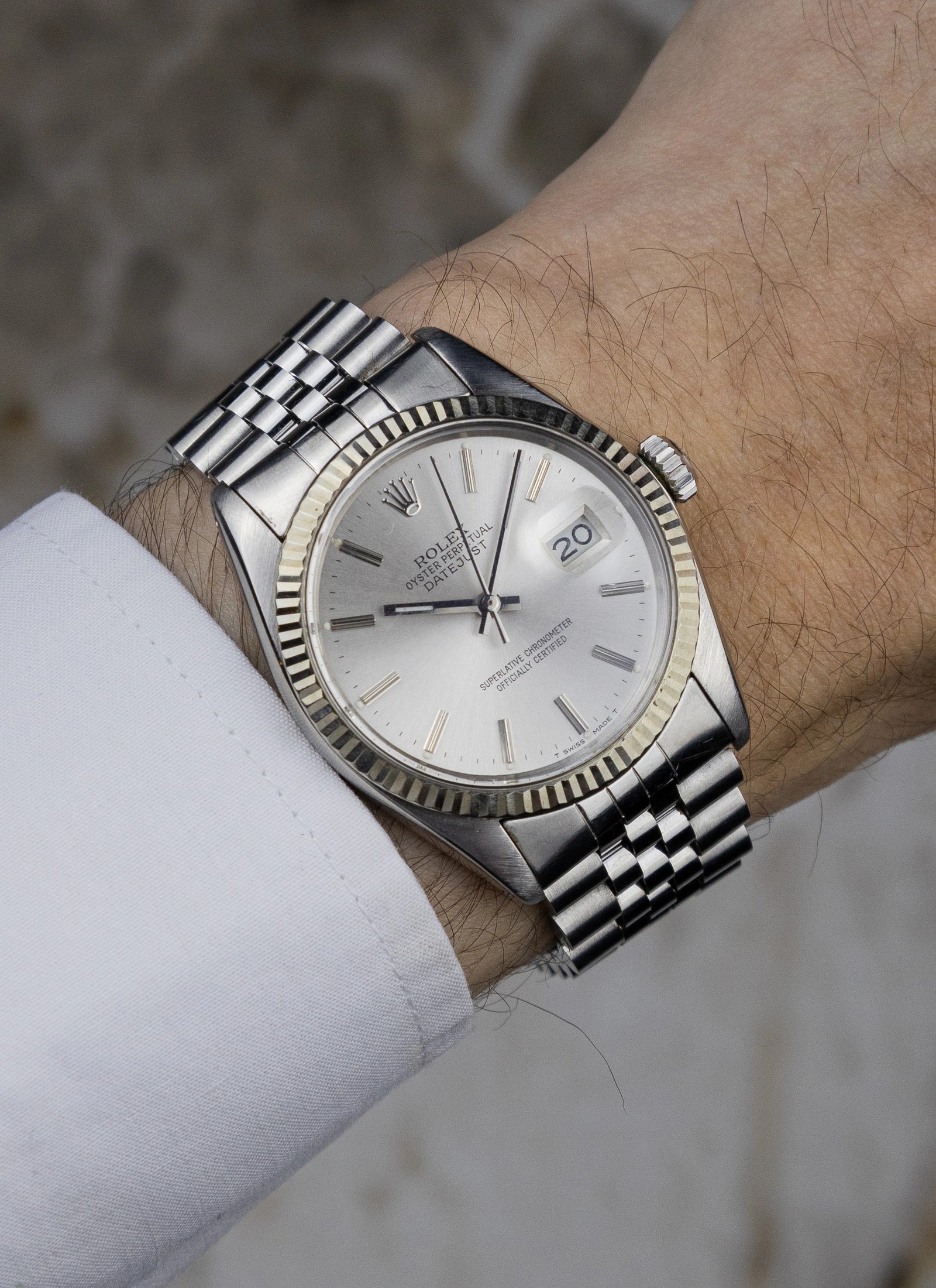 1979 Rolex Datejust 16014 Silver Dial