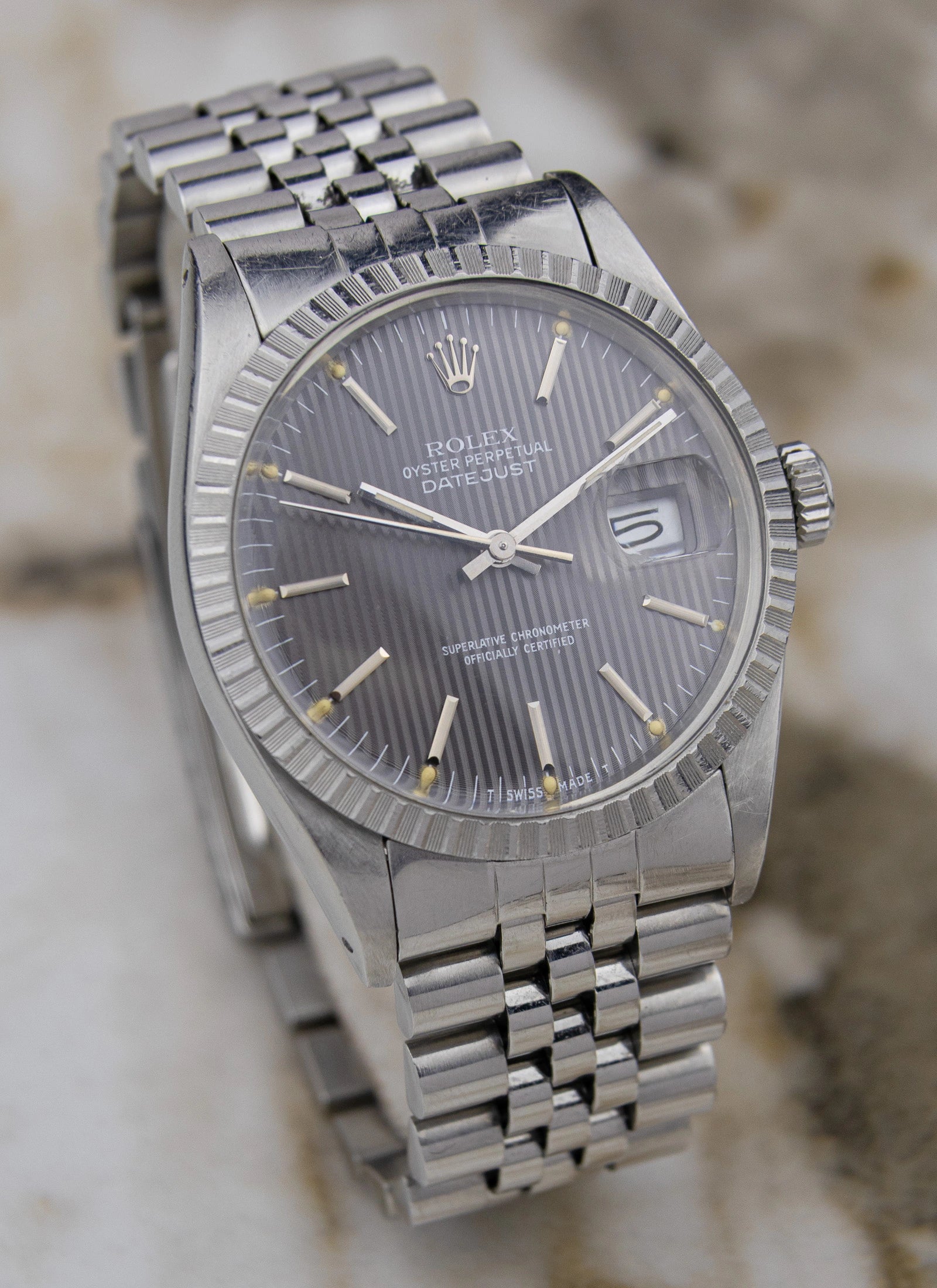 1984 Rolex Datejust 16030 Tapestry Dial