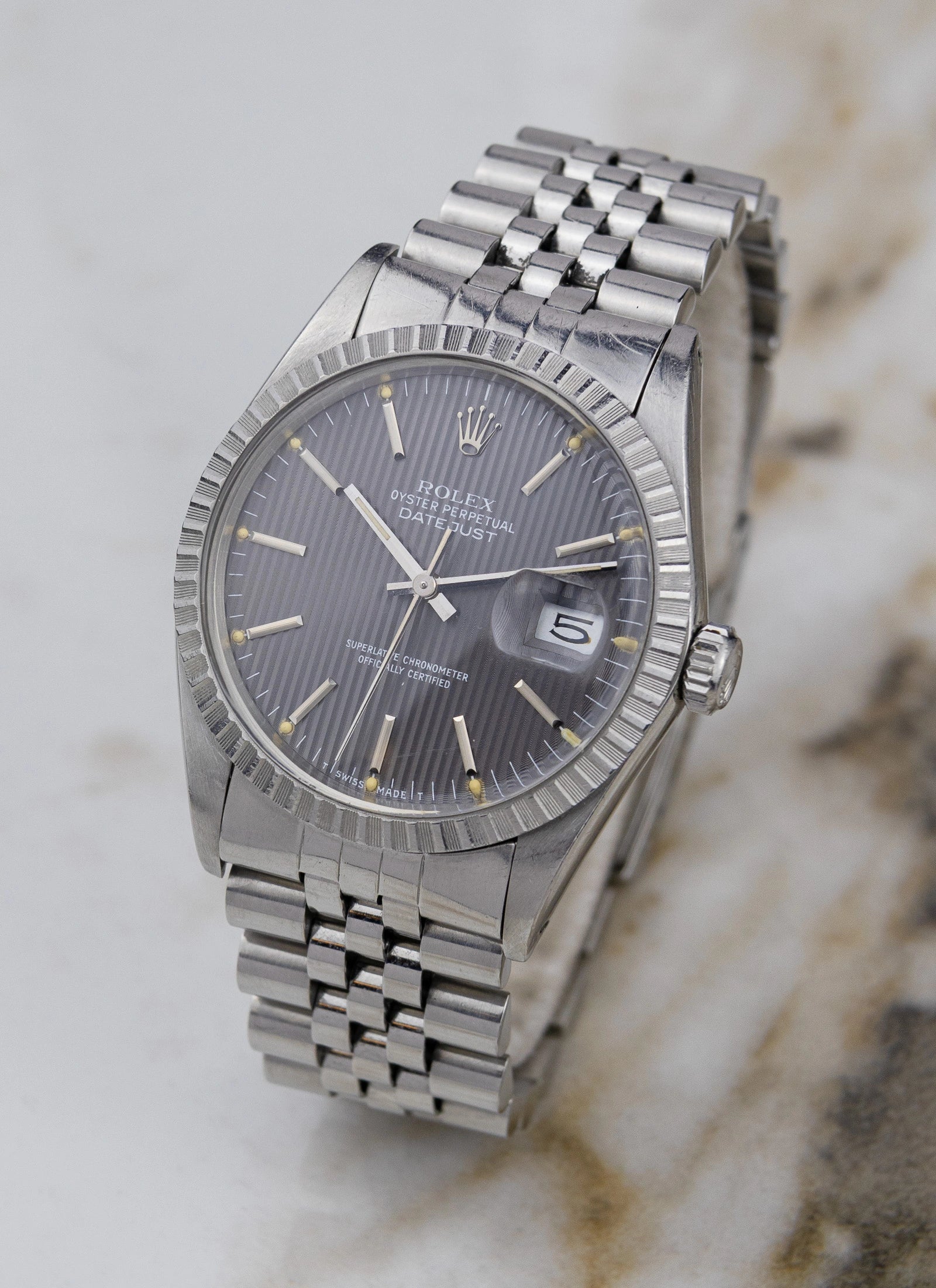 1984 Rolex Datejust 16030 Tapestry Dial