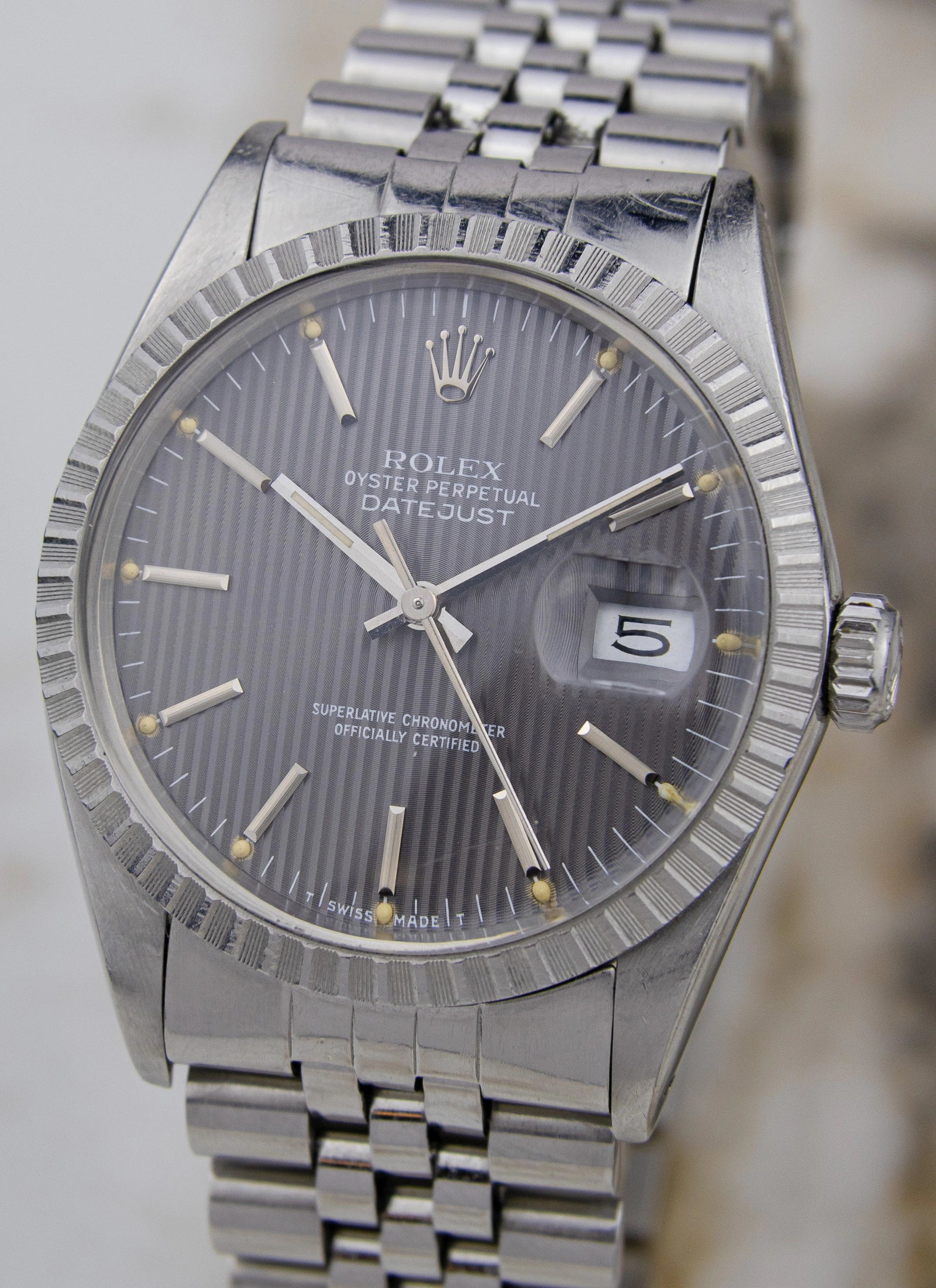 1984 Rolex Datejust 16030 Tapestry Dial