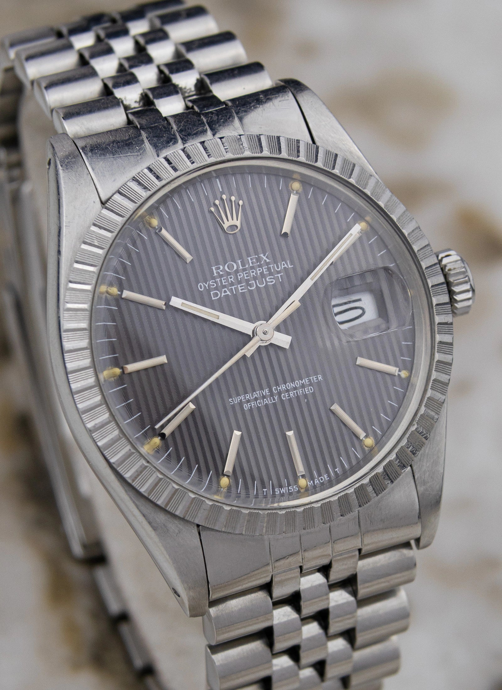 1984 Rolex Datejust 16030 Tapestry Dial