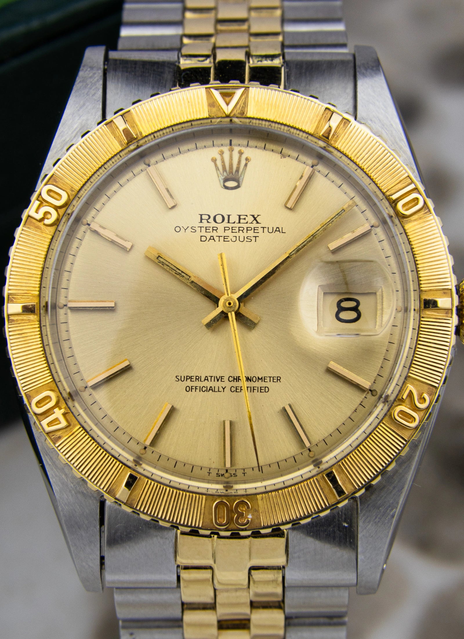 1971 Rolex Datejust 1625 Turn-o-graph "Thunderbird"