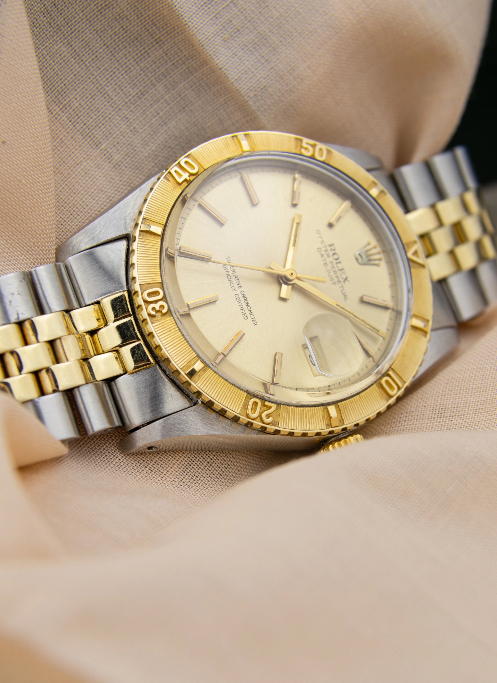 1971 Rolex Datejust 1625 Turn-o-graph "Thunderbird"