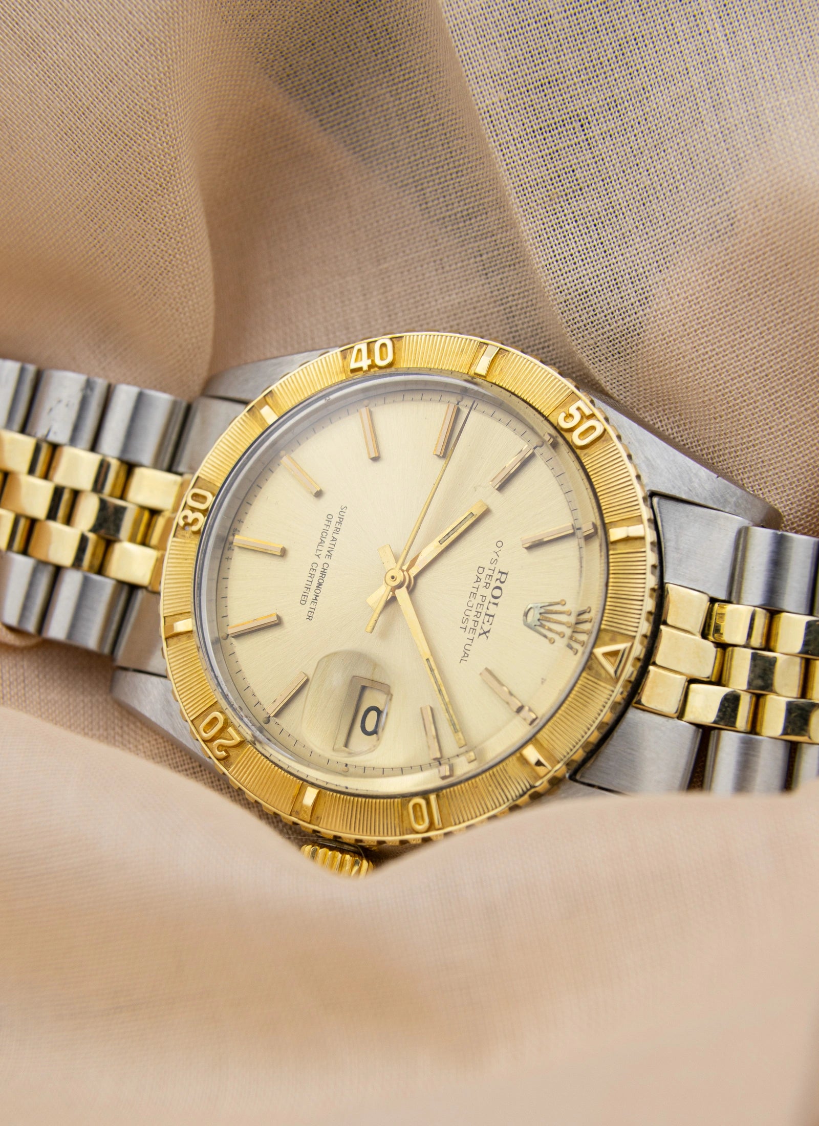 1971 Rolex Datejust 1625 Turn-o-graph "Thunderbird"