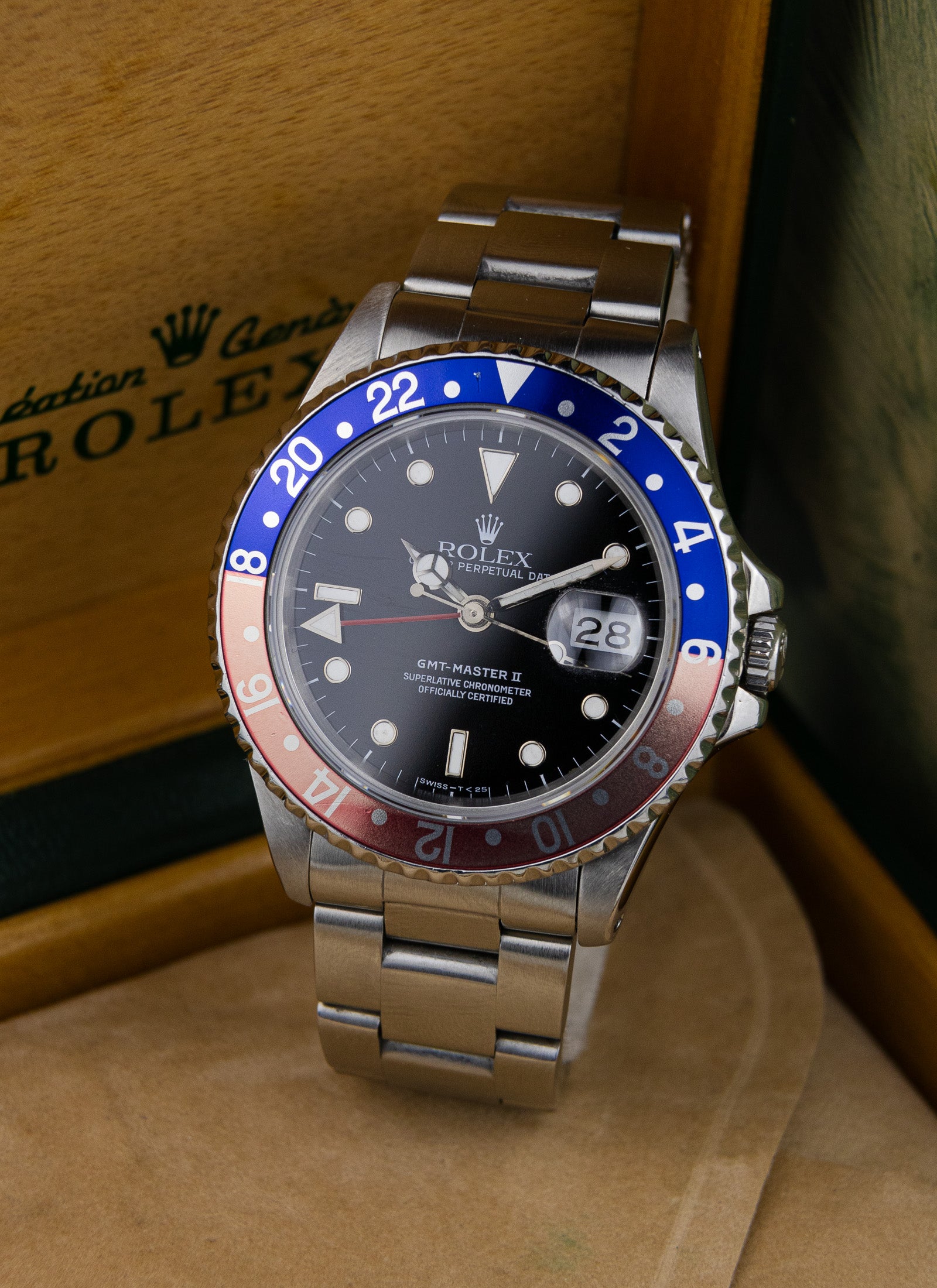 1989 Rolex GMT-Master II 16710 Pepsi