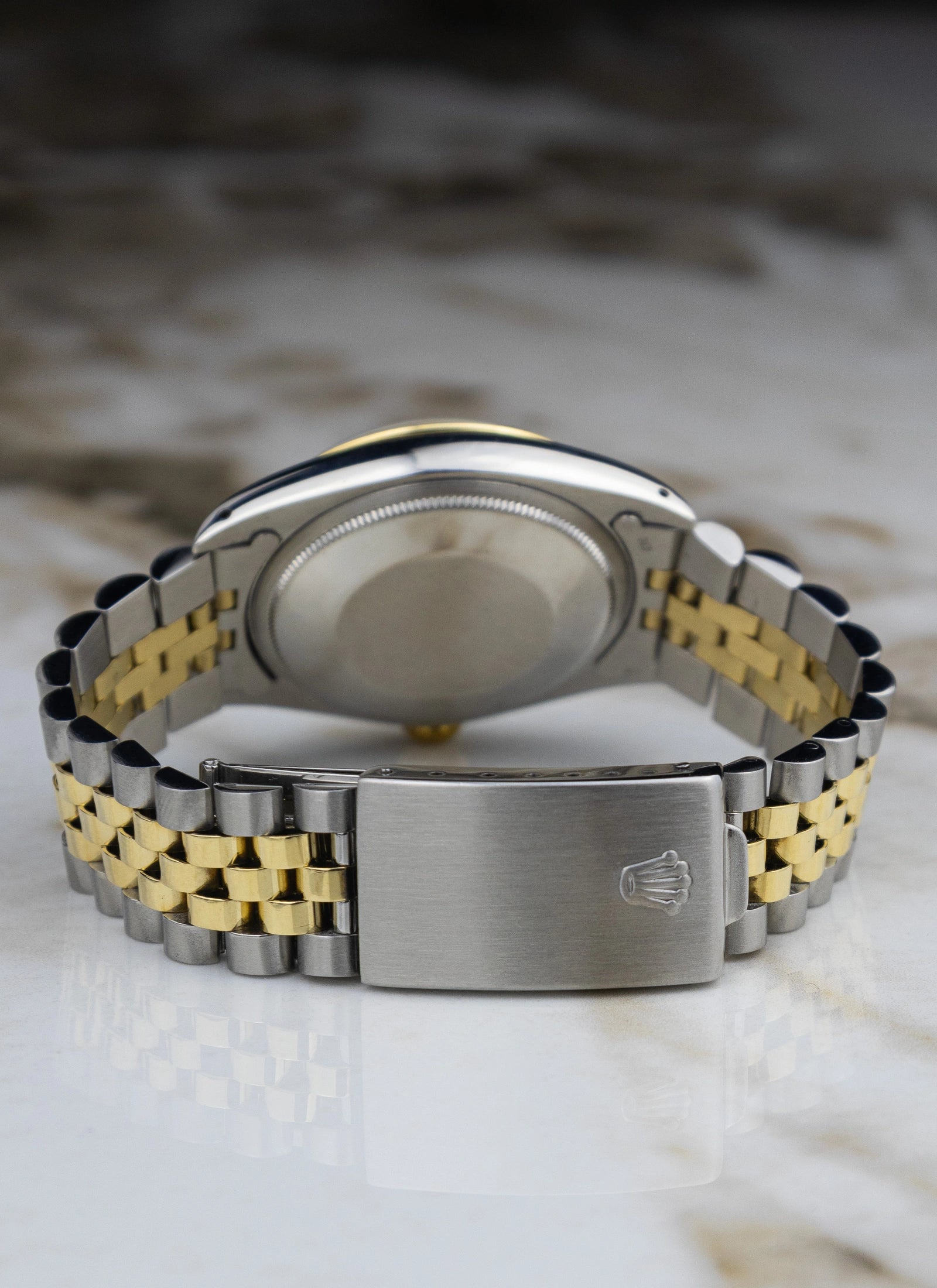 1979 Rolex Oyster Perpetual Date 1500 Bicolor Linen Dial