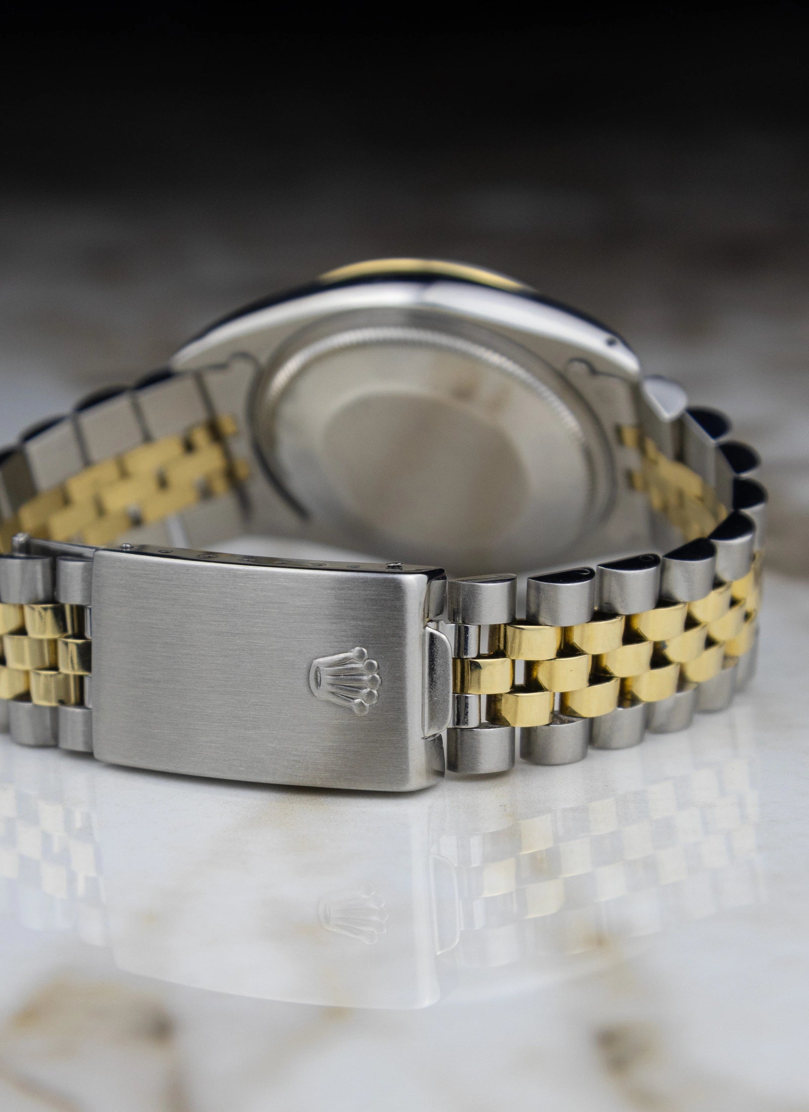 1979 Rolex Oyster Perpetual Date 1500 Bicolor Linen Dial