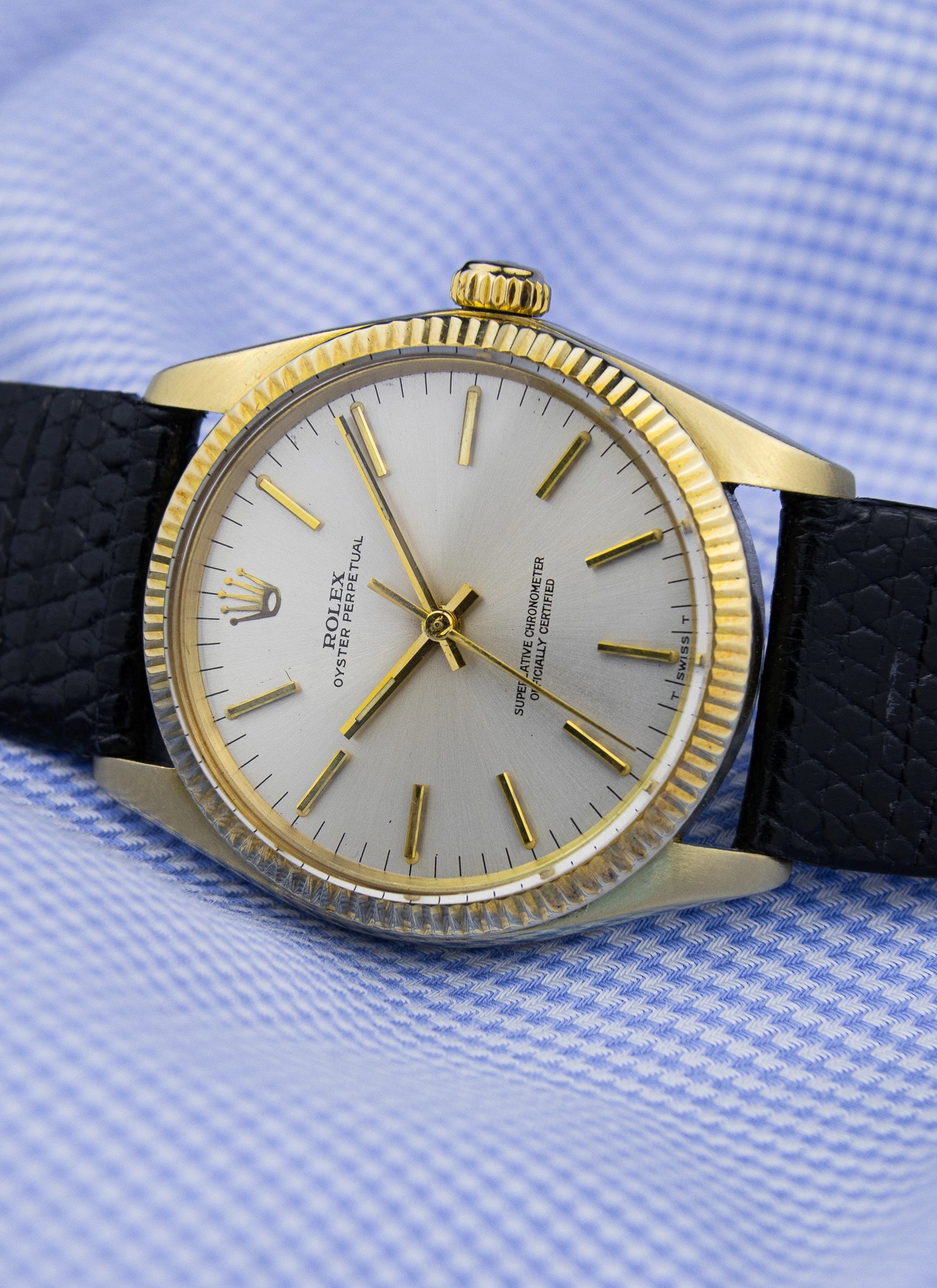 Pre-Order 1970s 14K Rolex Oyster Perpetual 1005