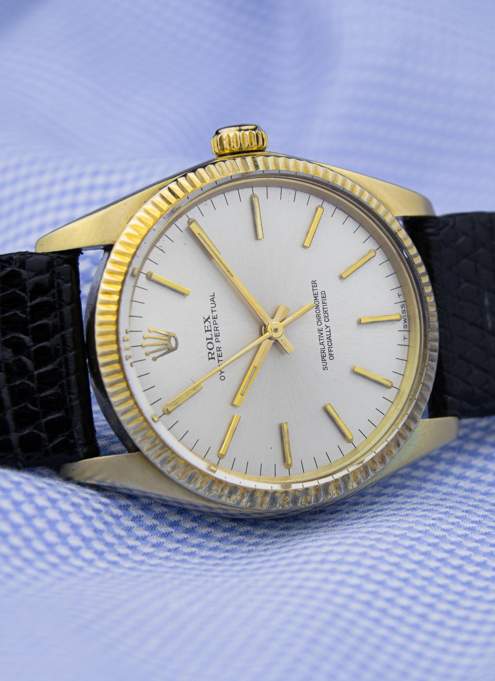 Pre-Order 1970s 14K Rolex Oyster Perpetual 1005