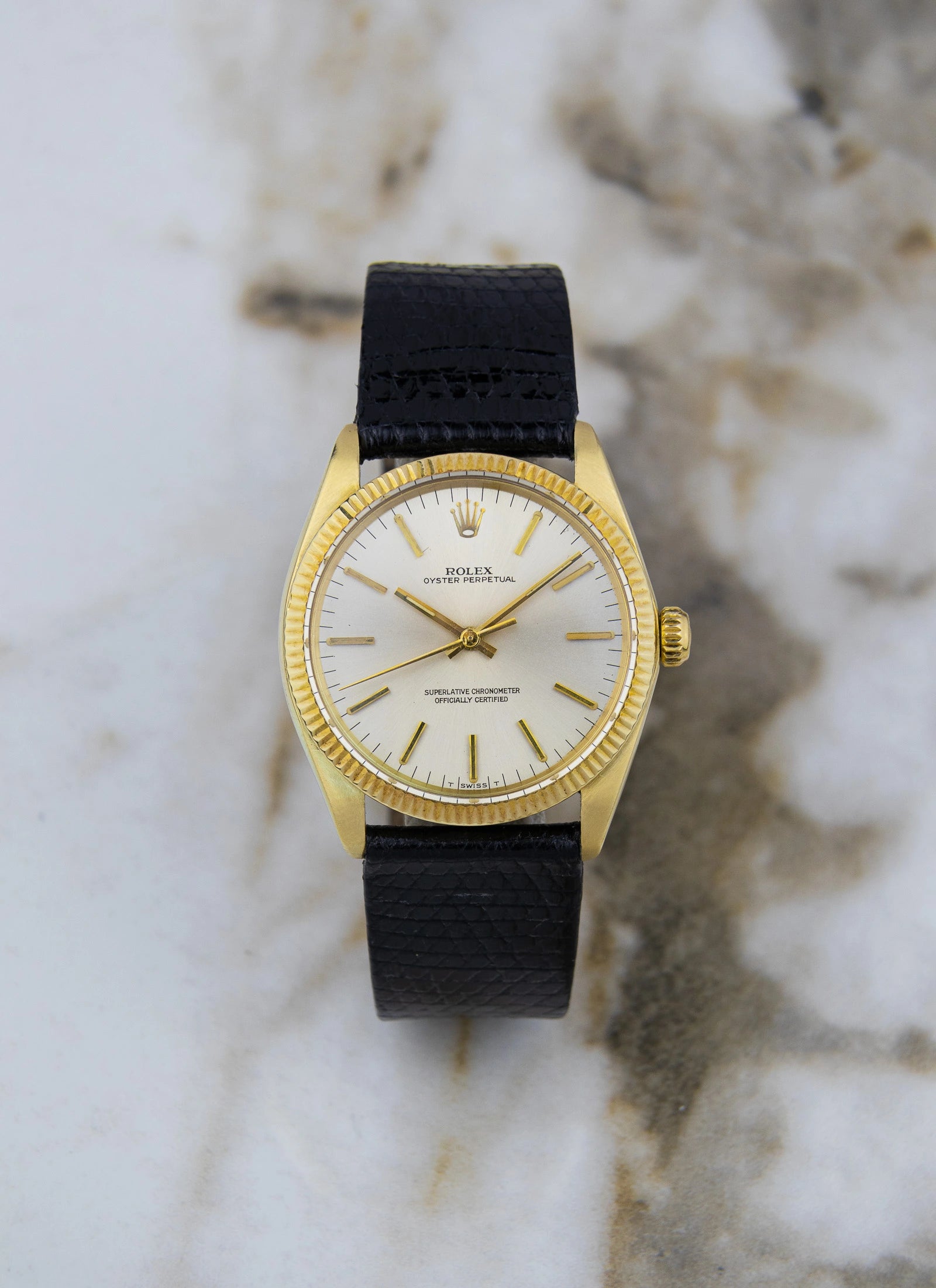 Pre-Order 1970s 14K Rolex Oyster Perpetual 1005