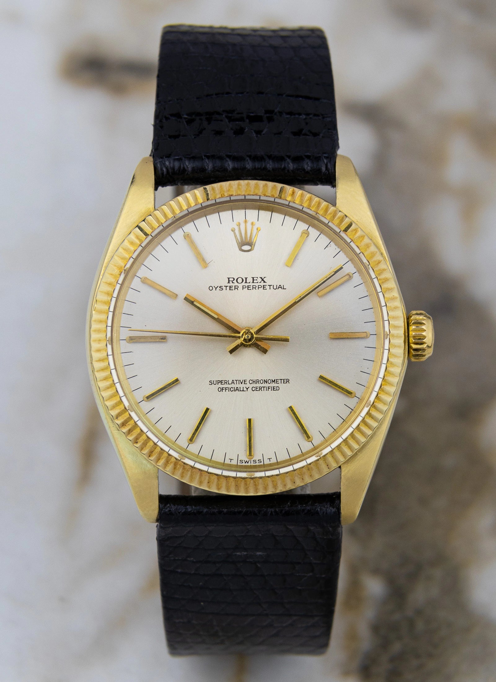 Pre-Order 1970s 14K Rolex Oyster Perpetual 1005