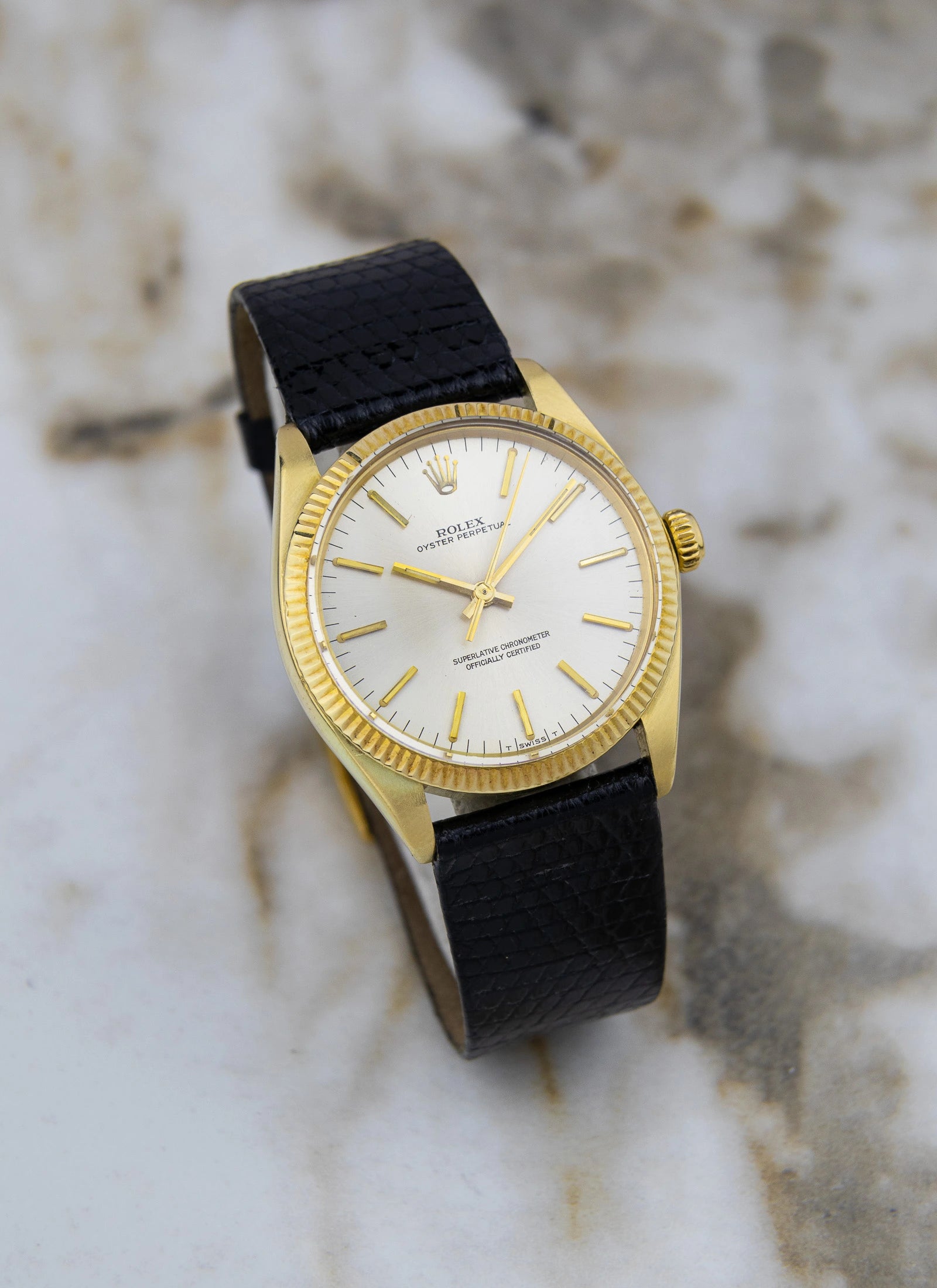 Pre-Order 1970s 14K Rolex Oyster Perpetual 1005