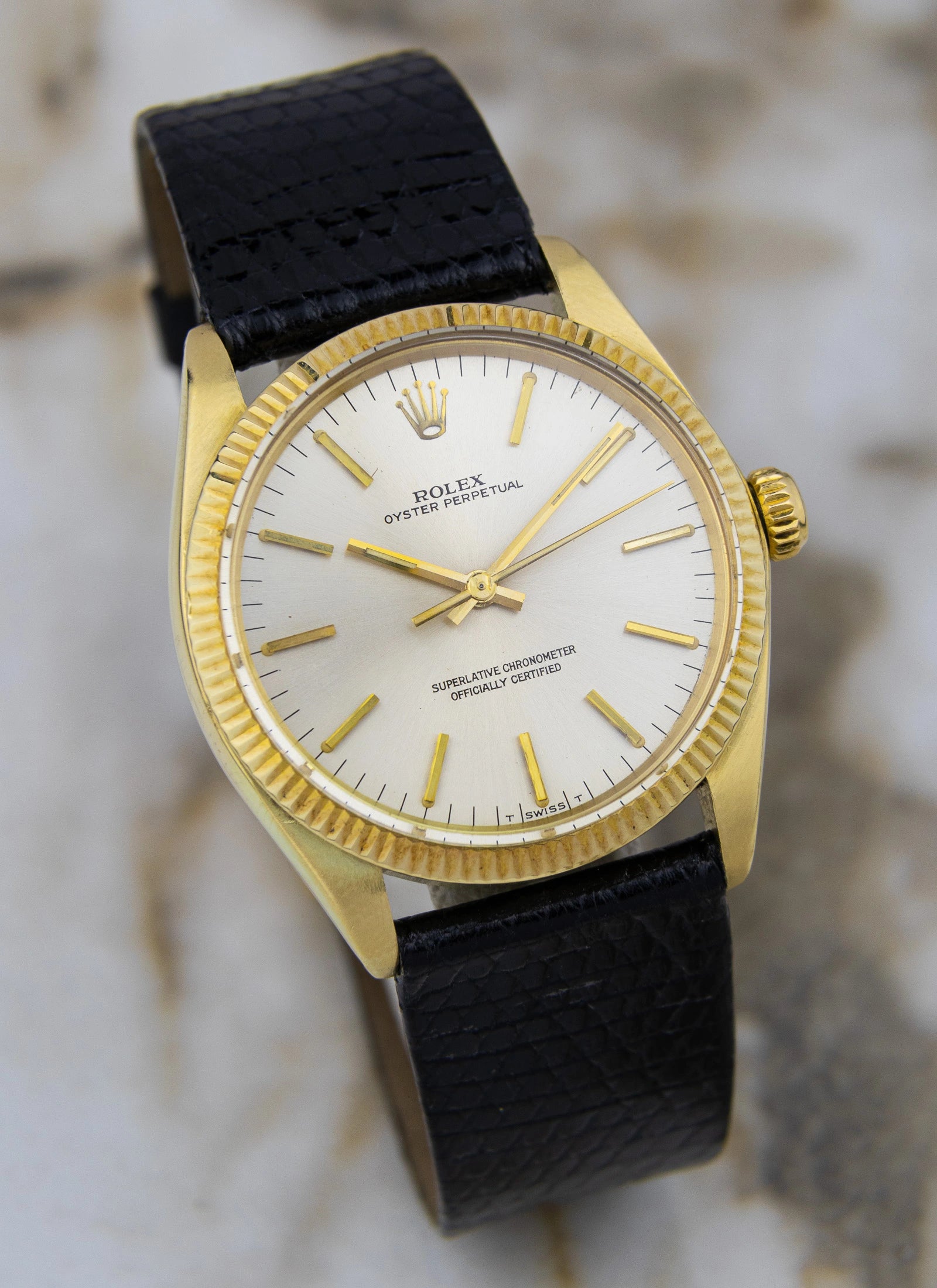 Pre-Order 1970s 14K Rolex Oyster Perpetual 1005