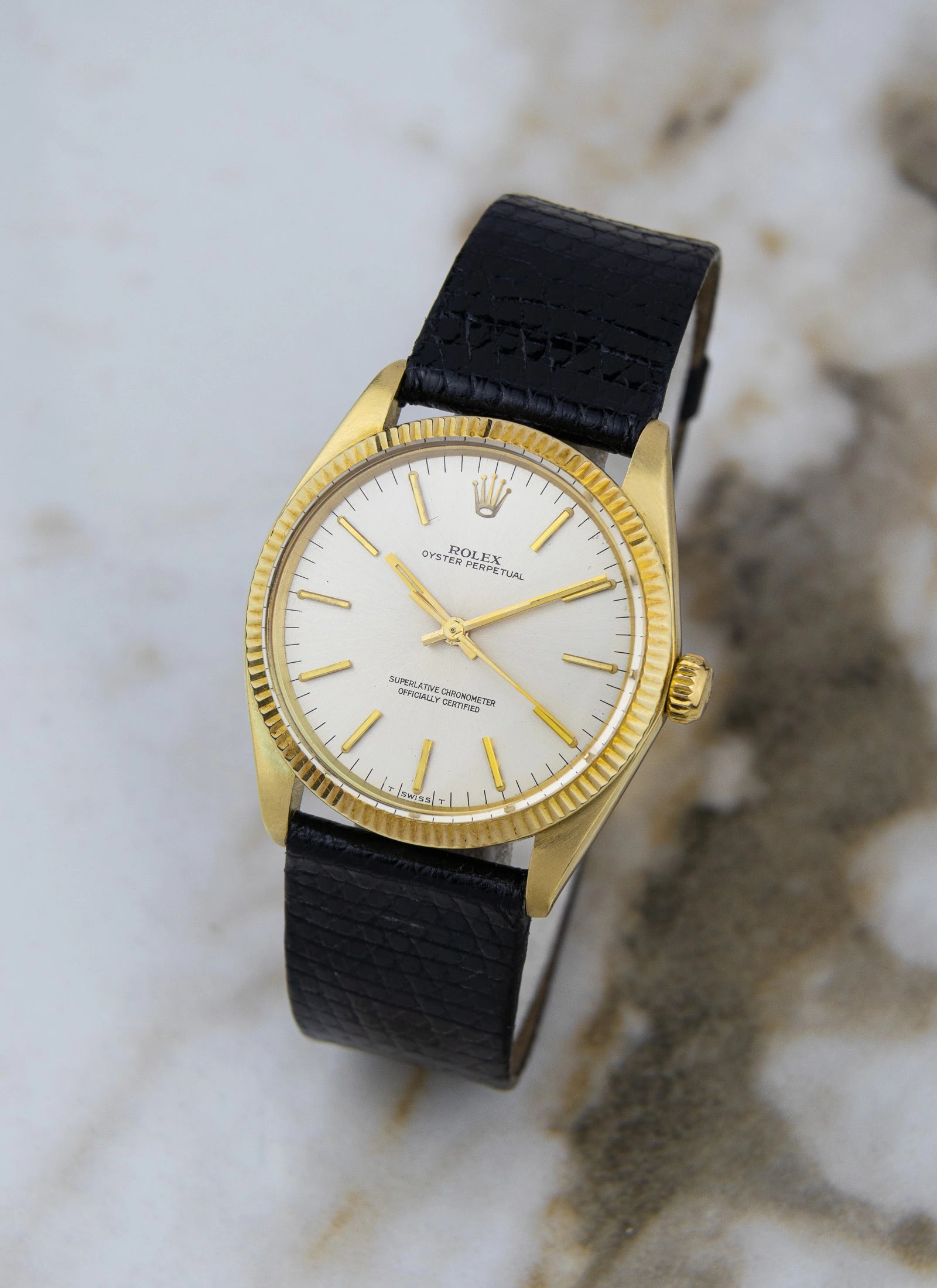 Pre-Order 1970s 14K Rolex Oyster Perpetual 1005